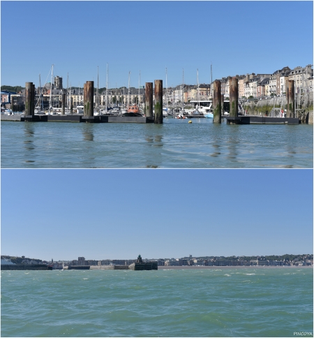 „Dieppe liegt hinter uns. Ein hübsches Städtchen.“