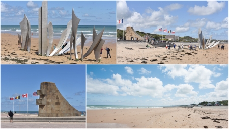 „Das Mahnmal am Omaha - Beach“