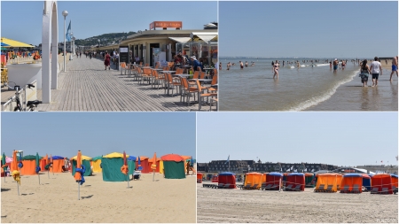 „Der Strand von Deauville“