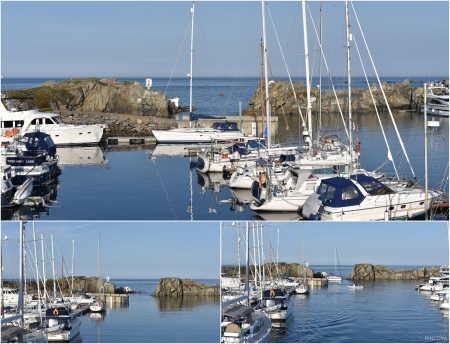 „Die Beaucette Marina bei Hochwasser.“