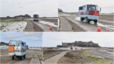 „Der Touristenbus oder die Rettung, wenn man sich im Castle vertrödelt hat.“