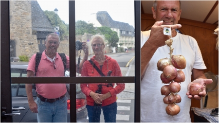 „Selfi und Roscoff-Zwiebel“