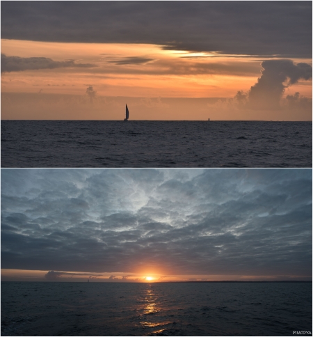 „Abendstimmung auf dem Weg nach Camaret-sur-mer. So etwas entschädigt immer für fast alles!“