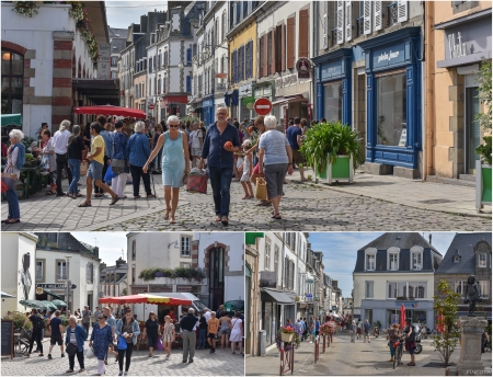 „Markttag in Douarnenez“