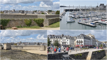 „Concarneau gewährt uns an diesem Nachmittag nur wenige sonnige Lichtblicke.“