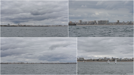 „Les Sables d'Olonne bei der Anfahrt.“