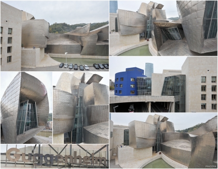 „Das Guggenheim-Museum von außen...“