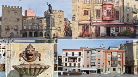 „Die alte Altstadt mit dem Palacio de Revillagigedo“