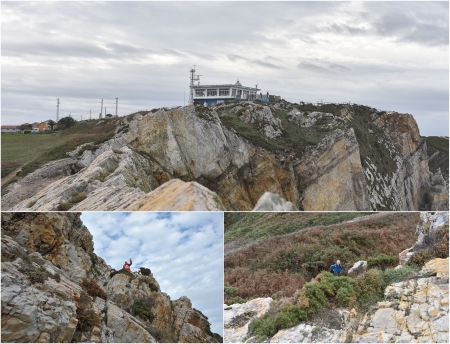 „Climbing on the rocks“