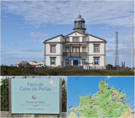 „The lighthouse of Cabo Peñas“