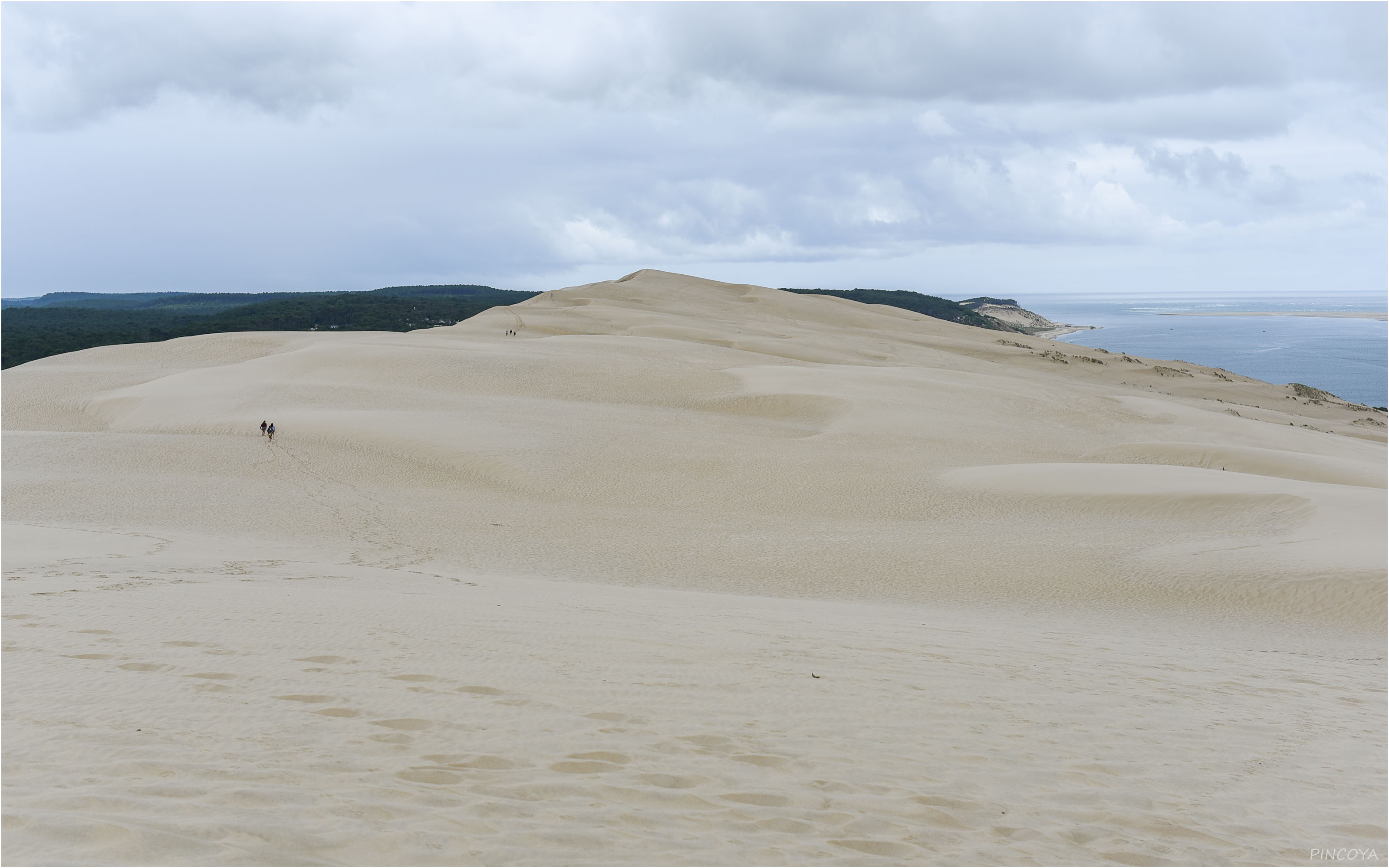 „Über 100 Meter Sand.“