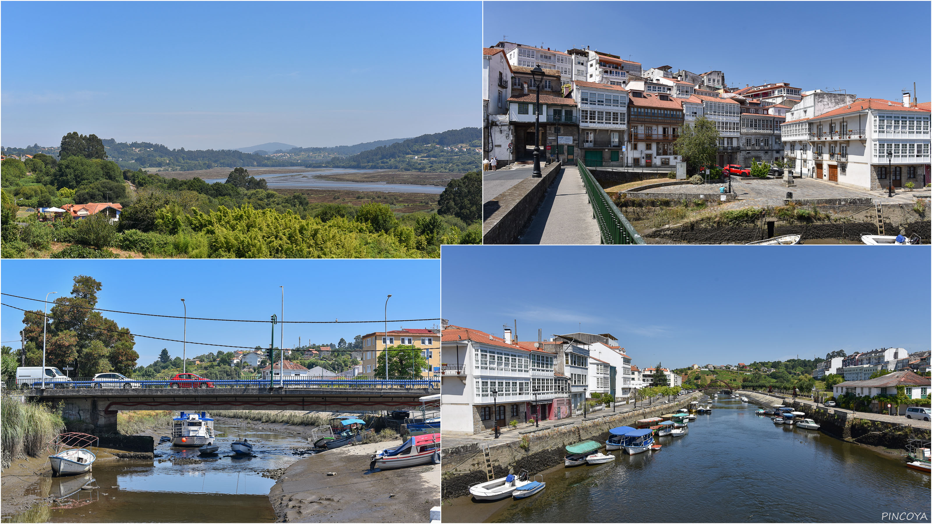 „Betanzos, nur noch etwas erinnert an die einstigen Hafenanlagen.“