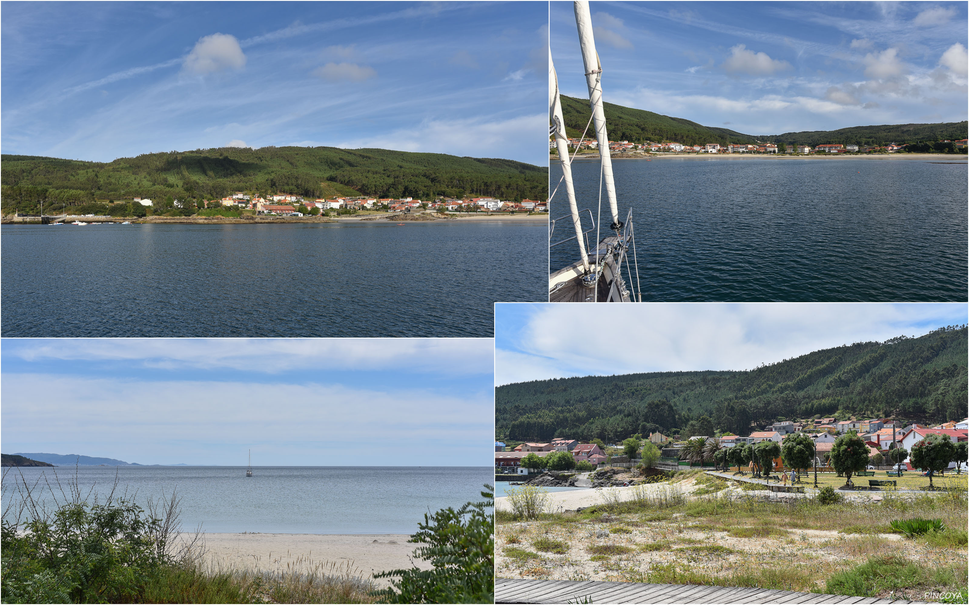 „Ein wunderbarer Tag mit einem kleinen Landausflug an den Strand und auf die Felsen am Playa de Sardiñeiro“