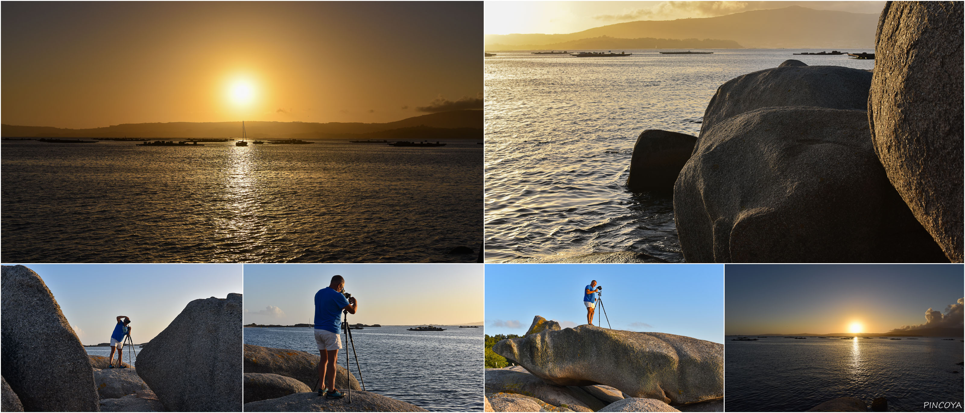 „Und noch schnell ein Abendpanorama auf der anderen Seite am Leuchtturm.“