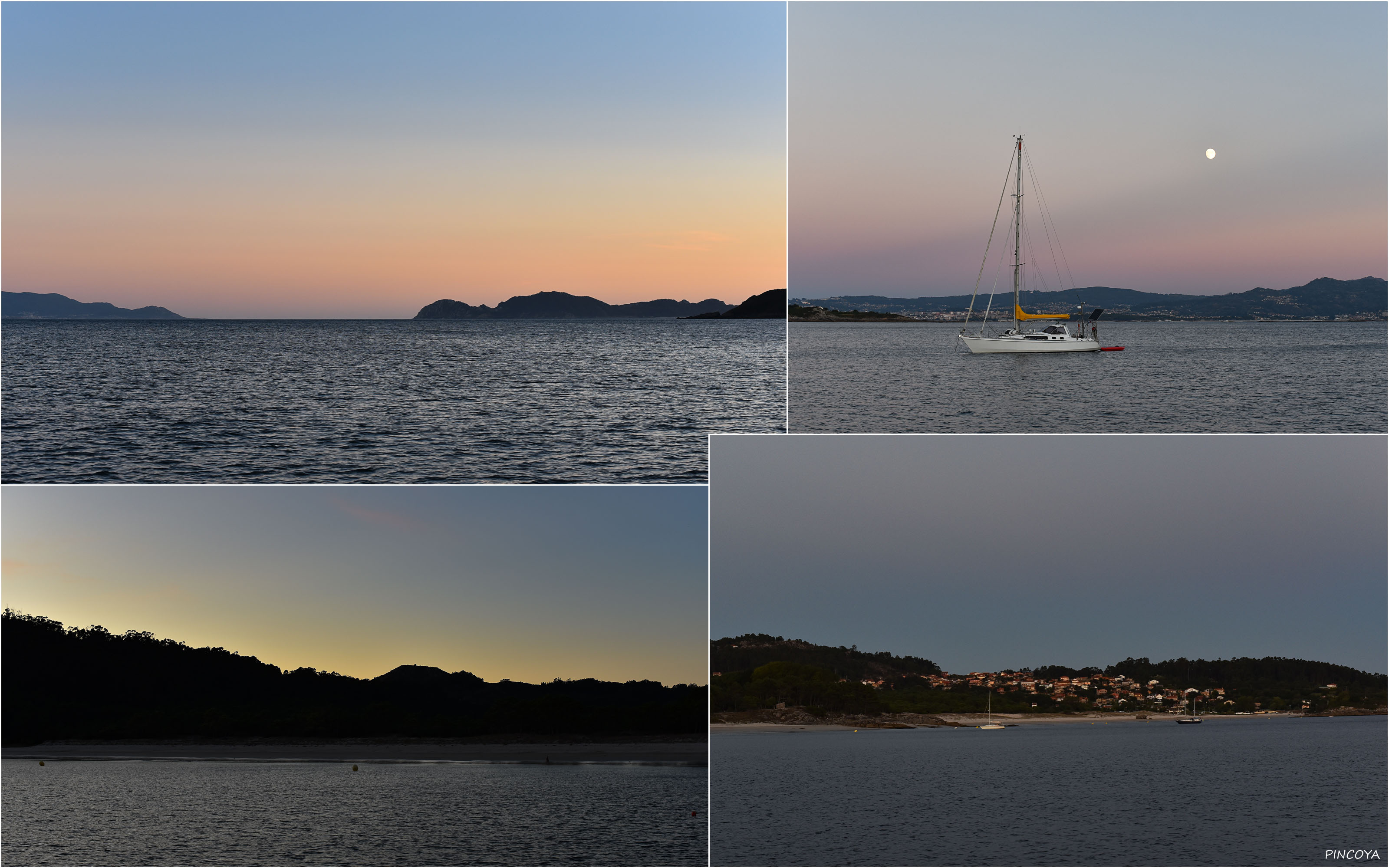 „Abendstimmung vor dem Playa de Barro“