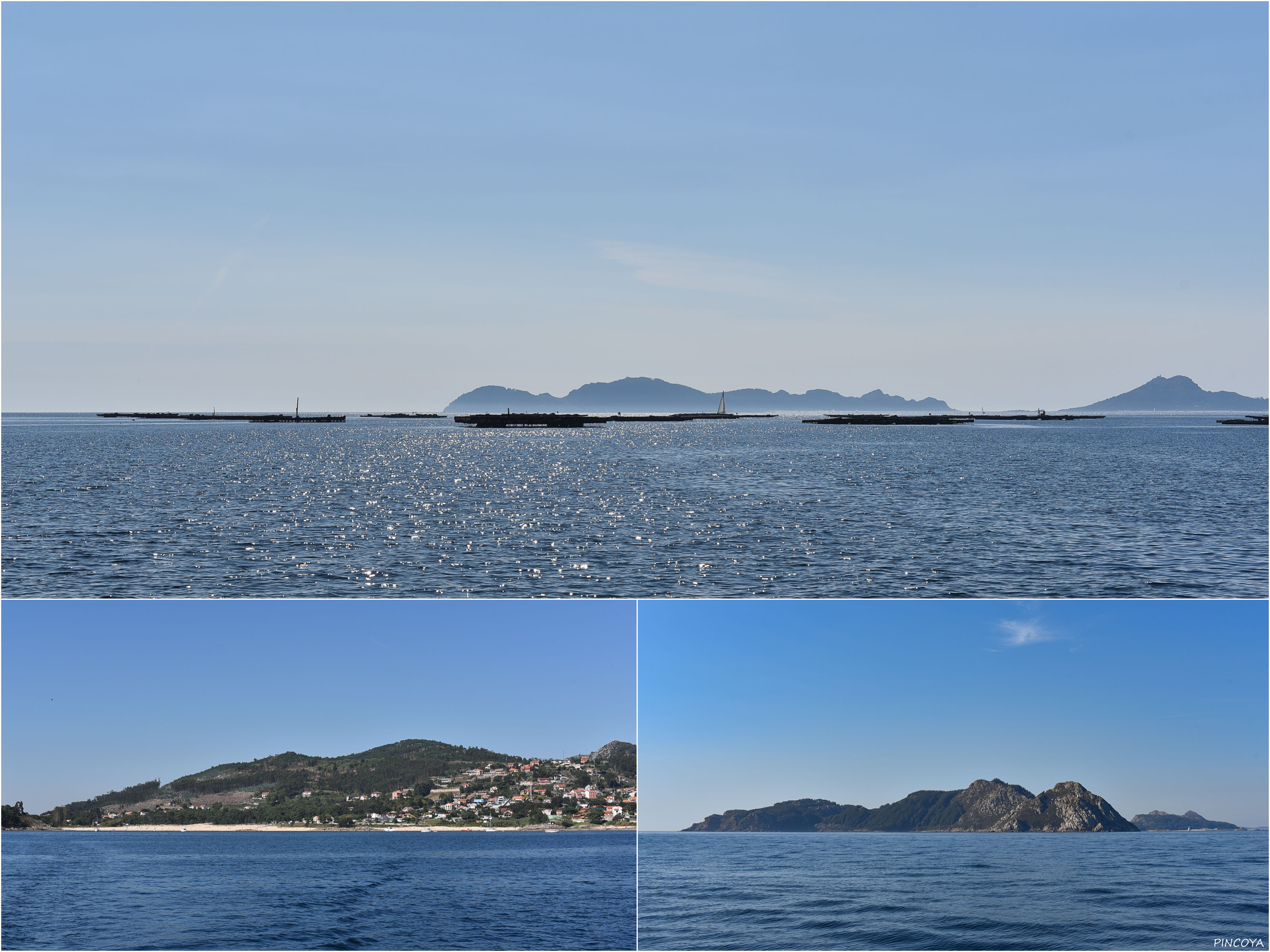 „Noch ein Blick auf die Cies und den Playa de Barro (heute ist nicht alle Tage, wir kommen wieder, keine Frage! ? ).“