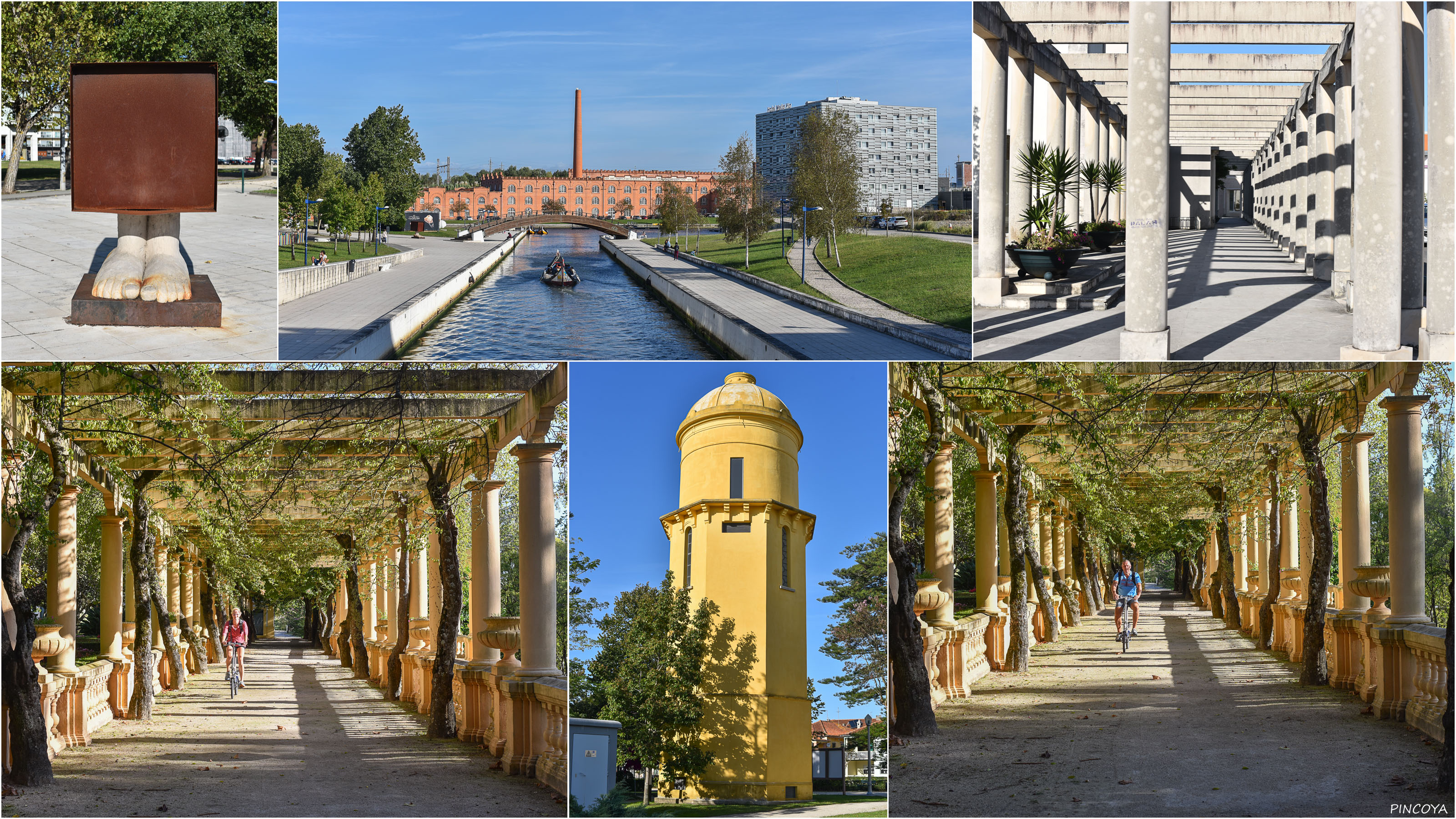 „Mit dem Fahrrad durch Aveiro“