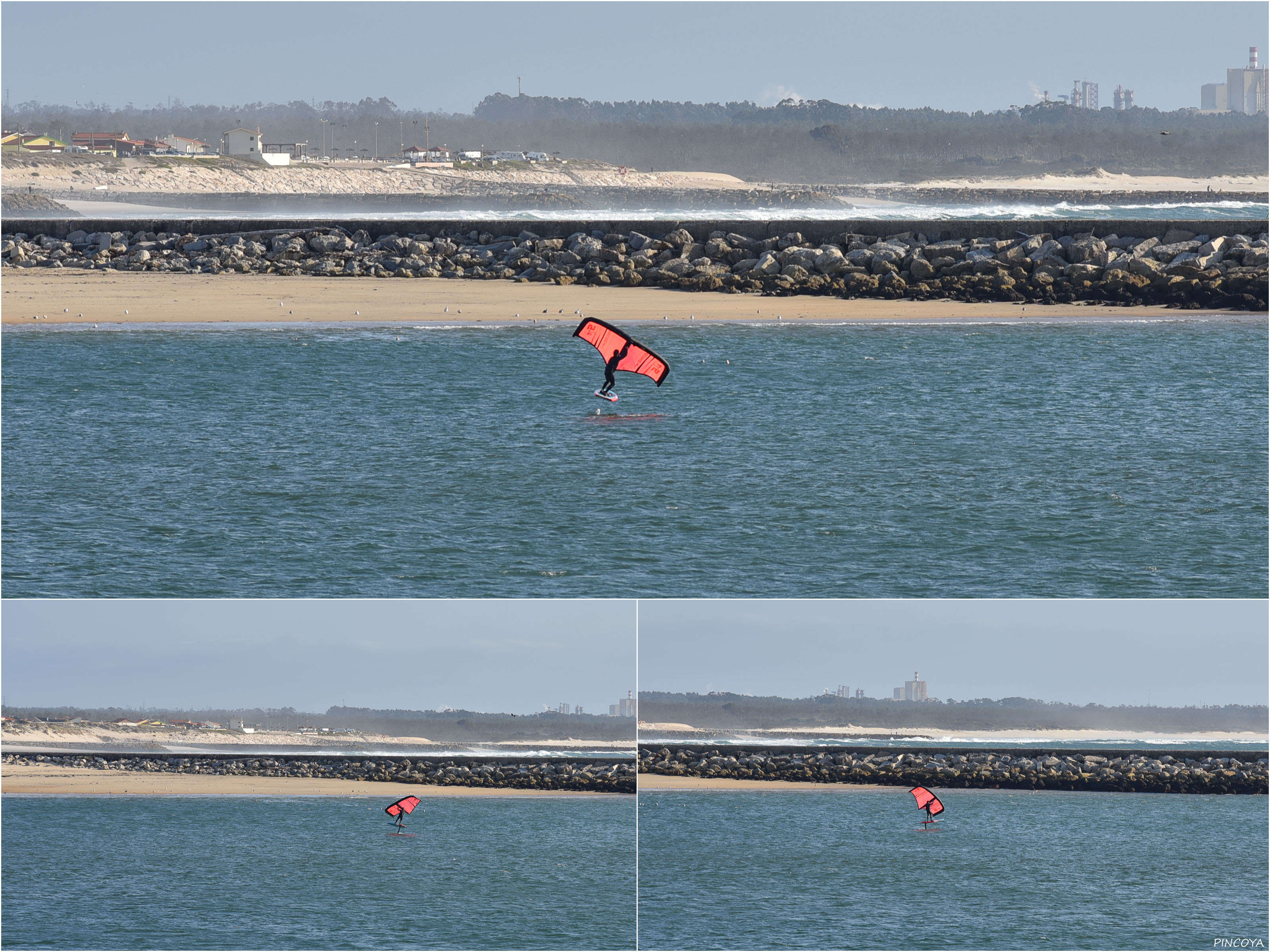 „Wingsurfing, aber gefoilt!!!“