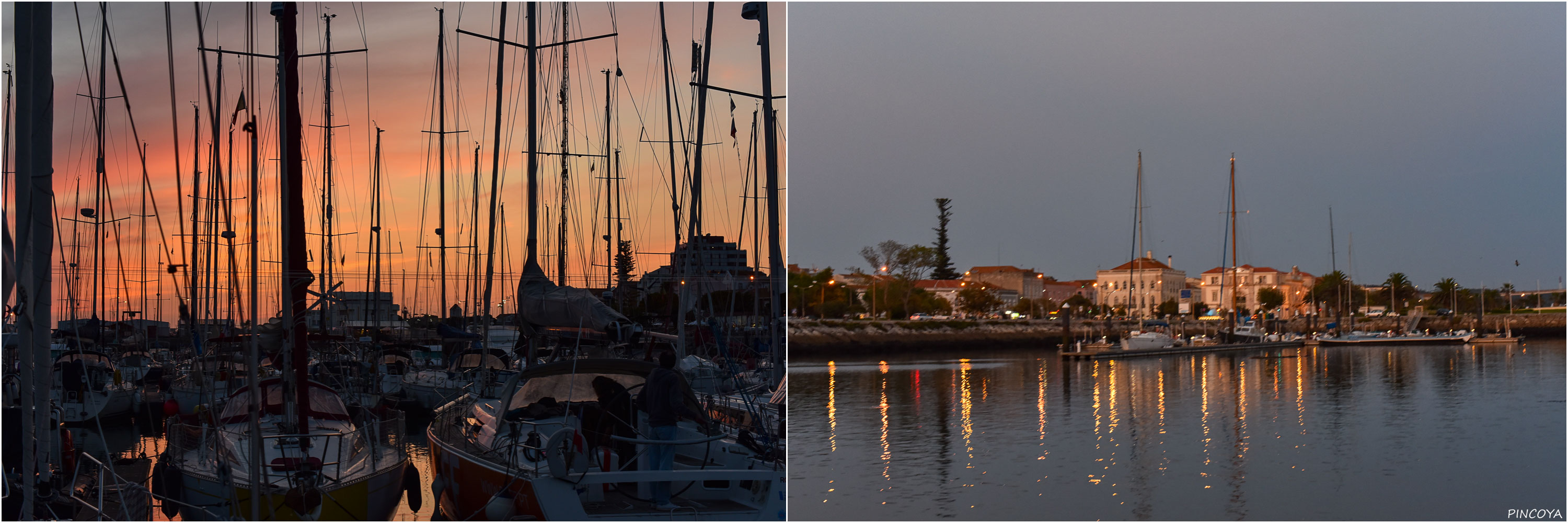 „Abendstimmung in Figueira da Foz“