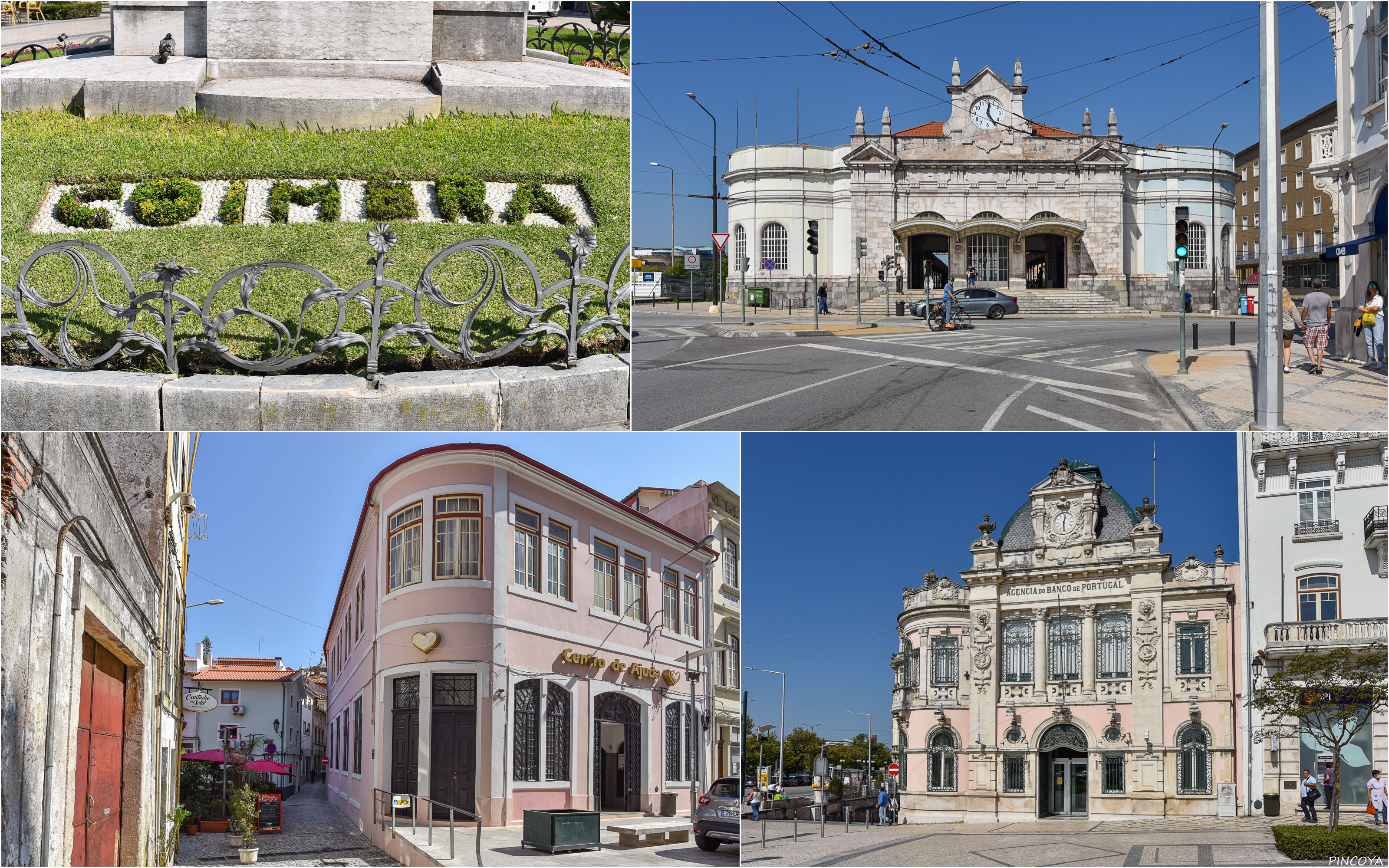 „Angekommen in Coimbra“