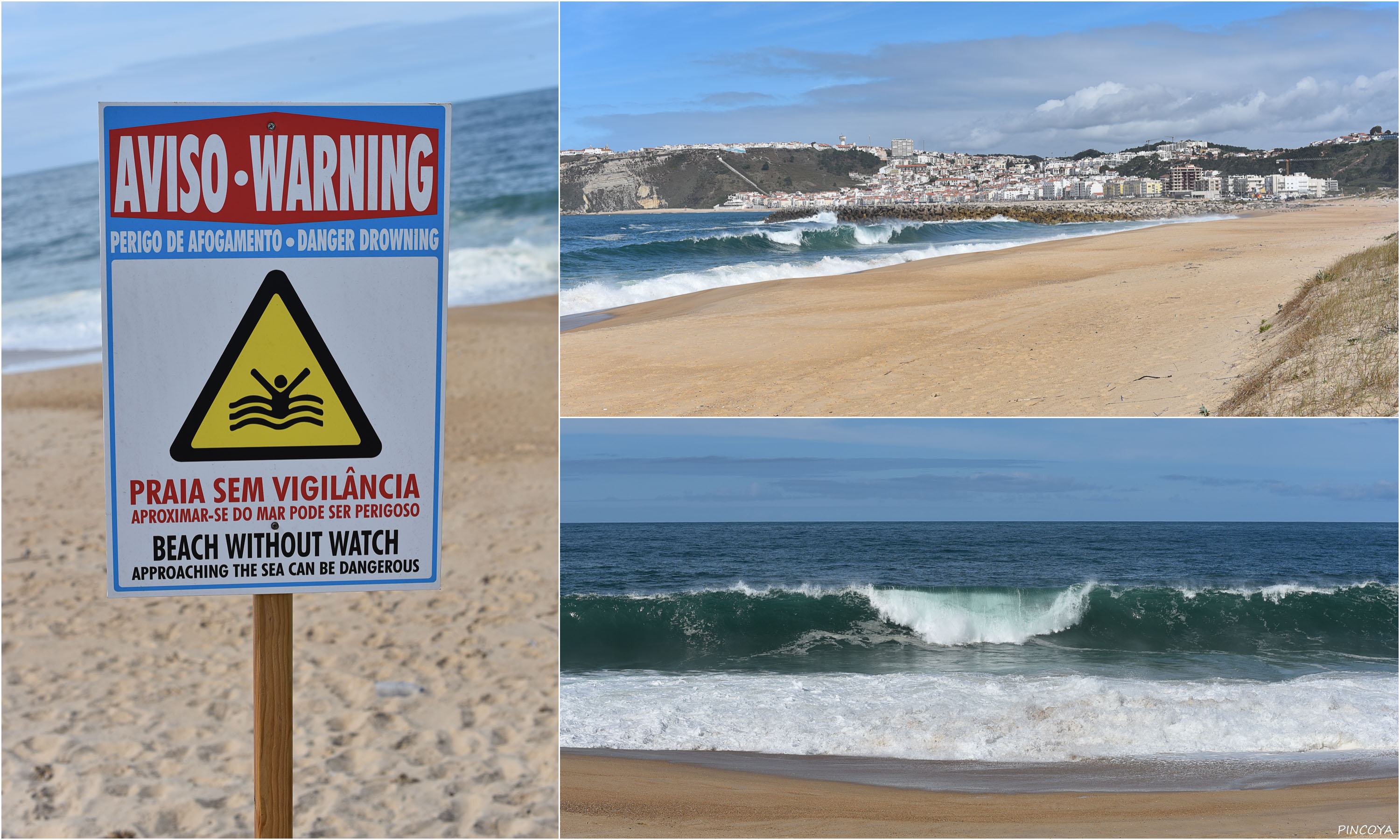 „Der Südstrand von Nazaré“