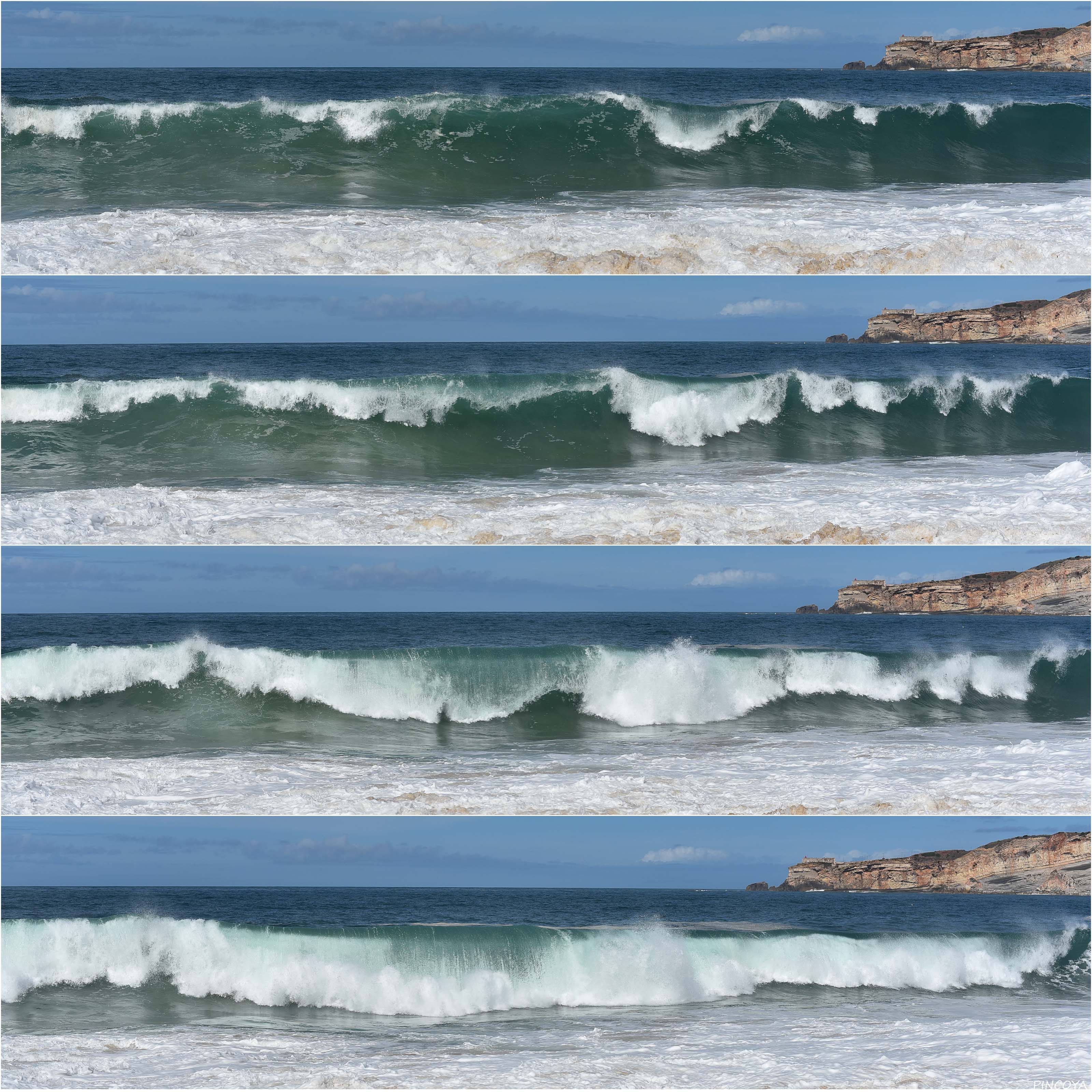 „Die Wellen sehen beindruckend, aber für uns wenig einladend aus.“