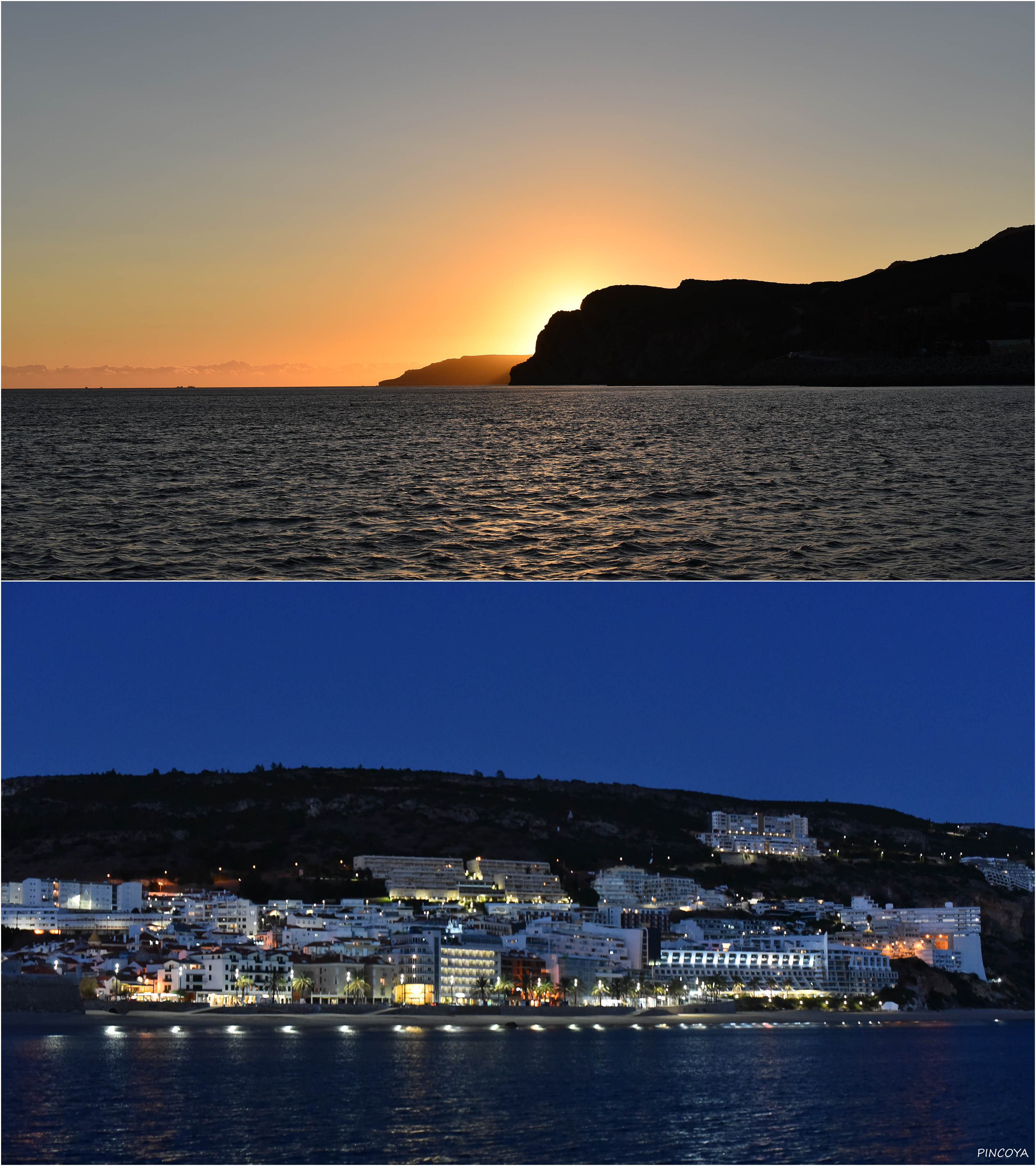 „Sundowner vor Sesimbra“