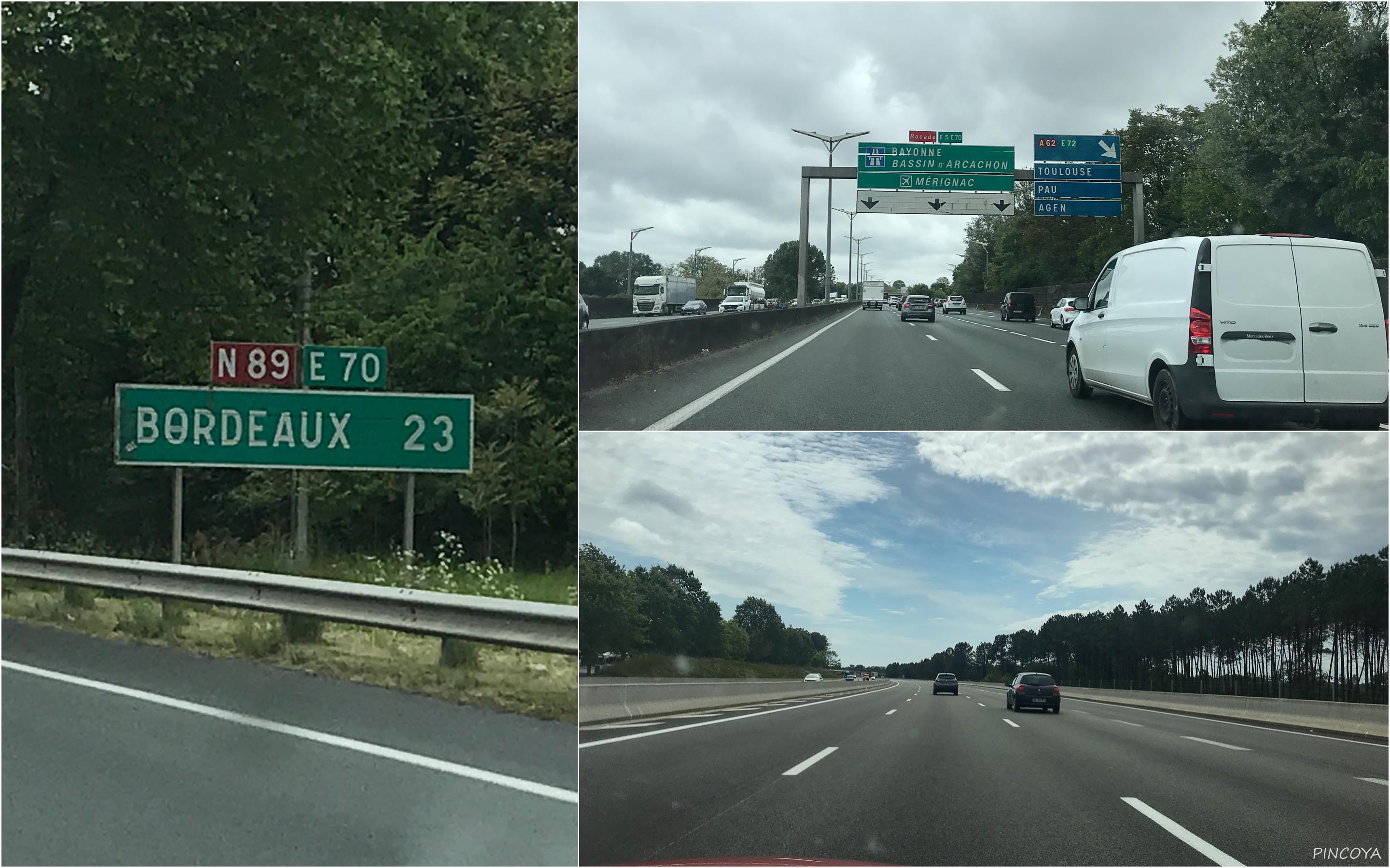 „Ein Stückchen blauer Himmel bei Bordeaux“