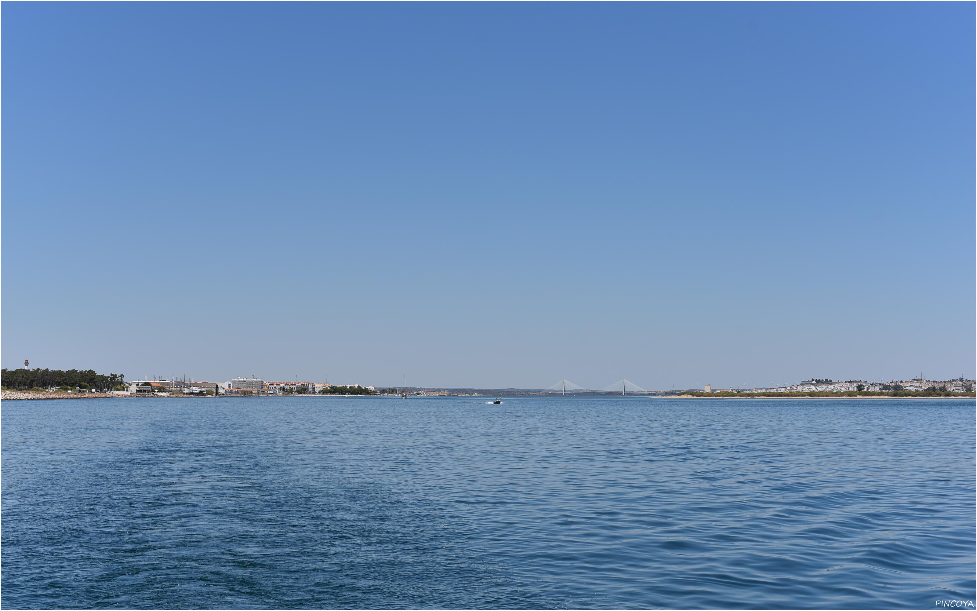 „Ein Blick zurück in den Rio Guadiana“