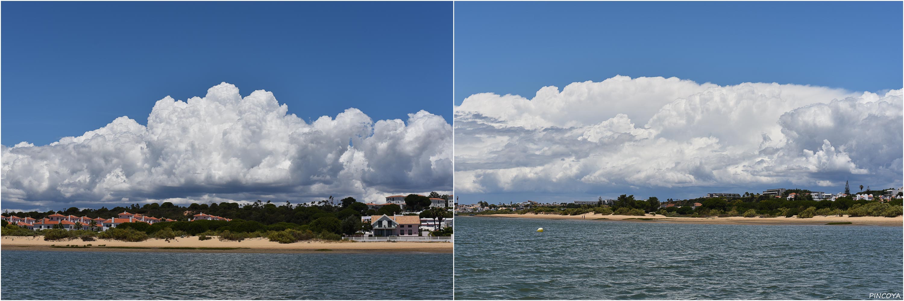 „Drohende Wolkenberge“