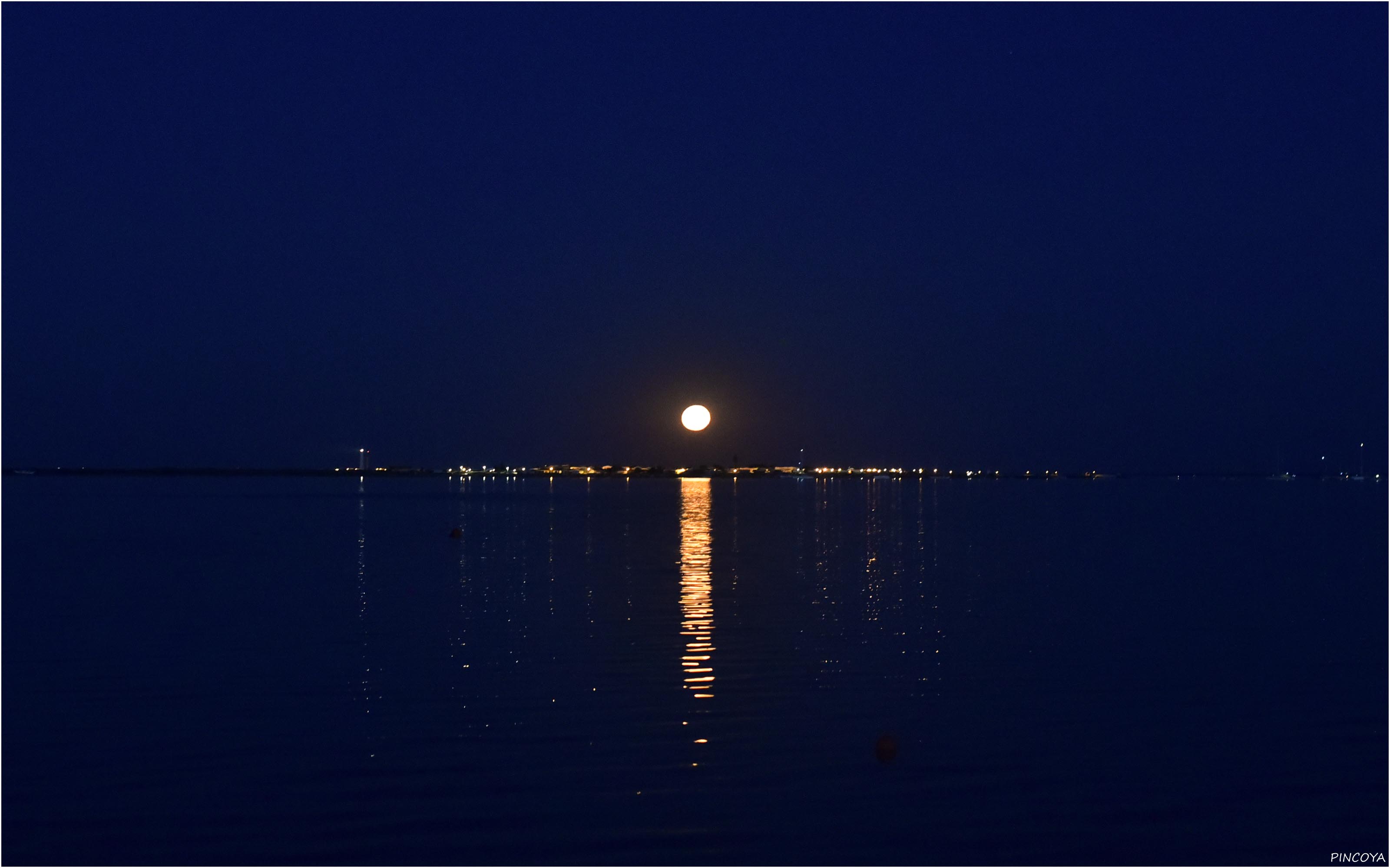 „Es ist wirklich der Mond! Morgens um 5:30.“