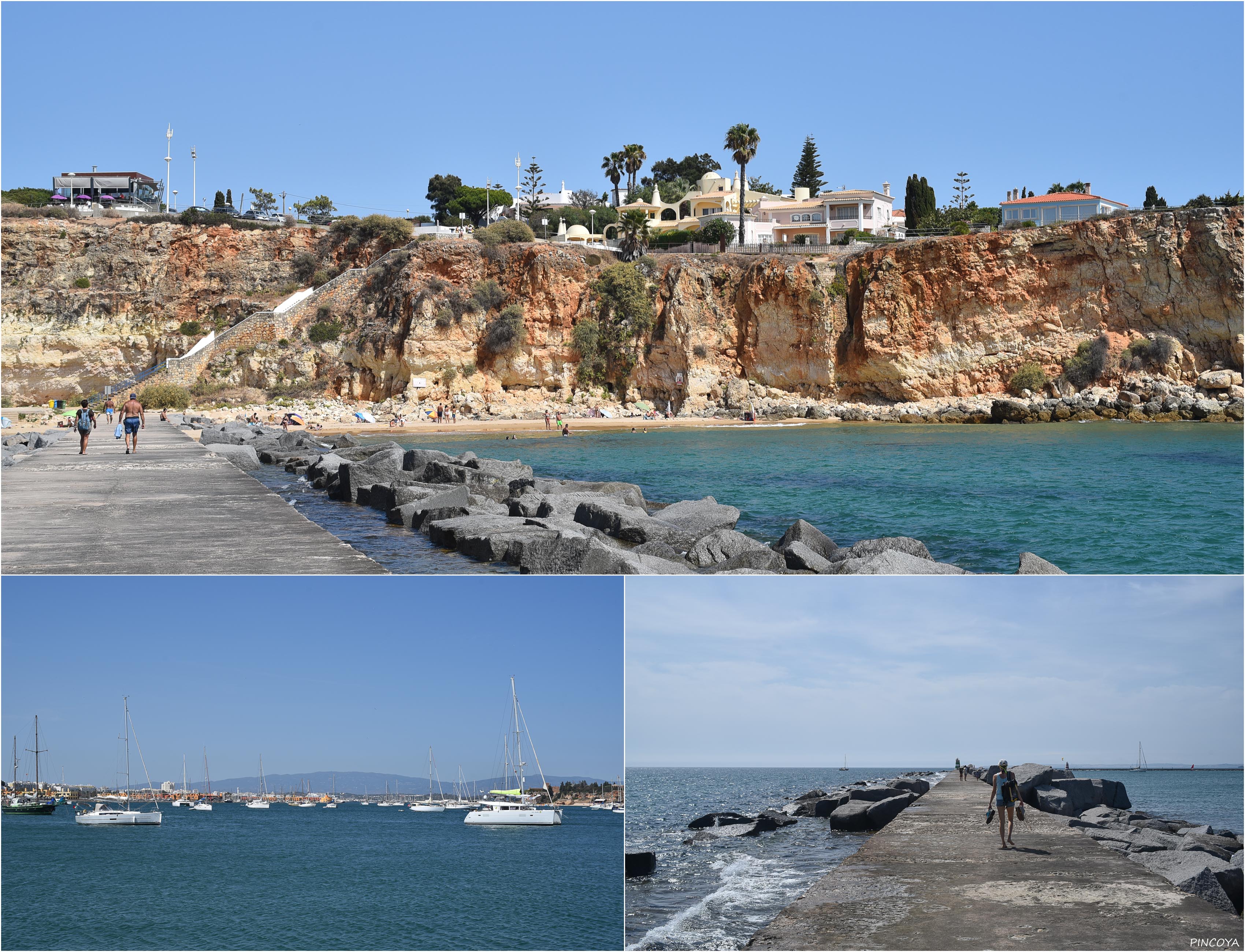 „Landspaziergang am Praia do Mohle“