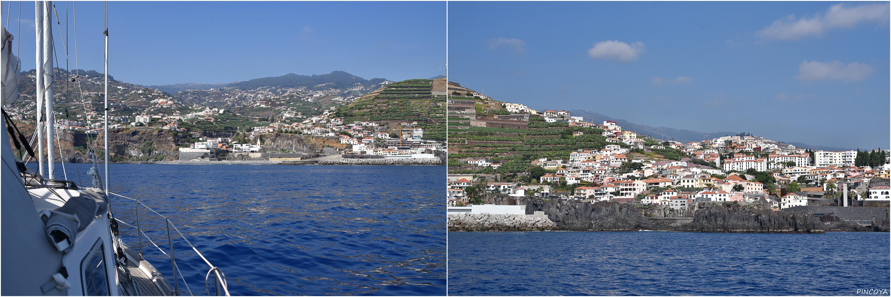 „Anfahrt auf Câmara de Lobos“