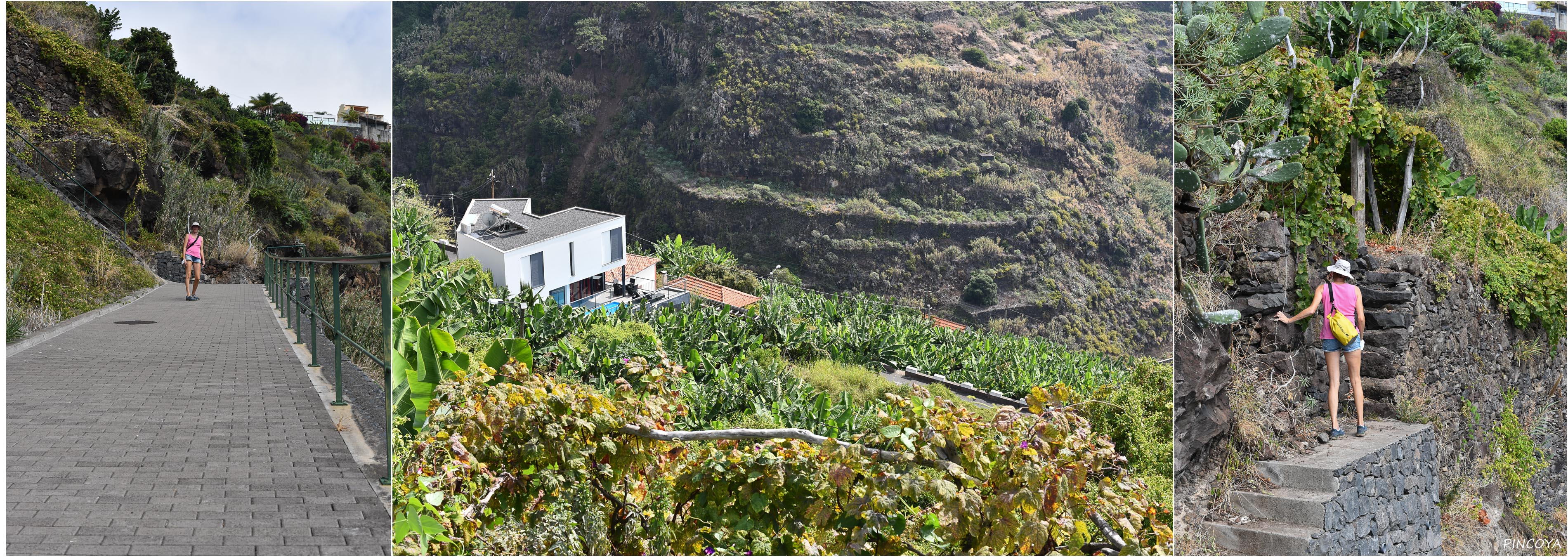 „Unser Aufstieg, Madeira ist echt etwas für Wanderfreunde.“