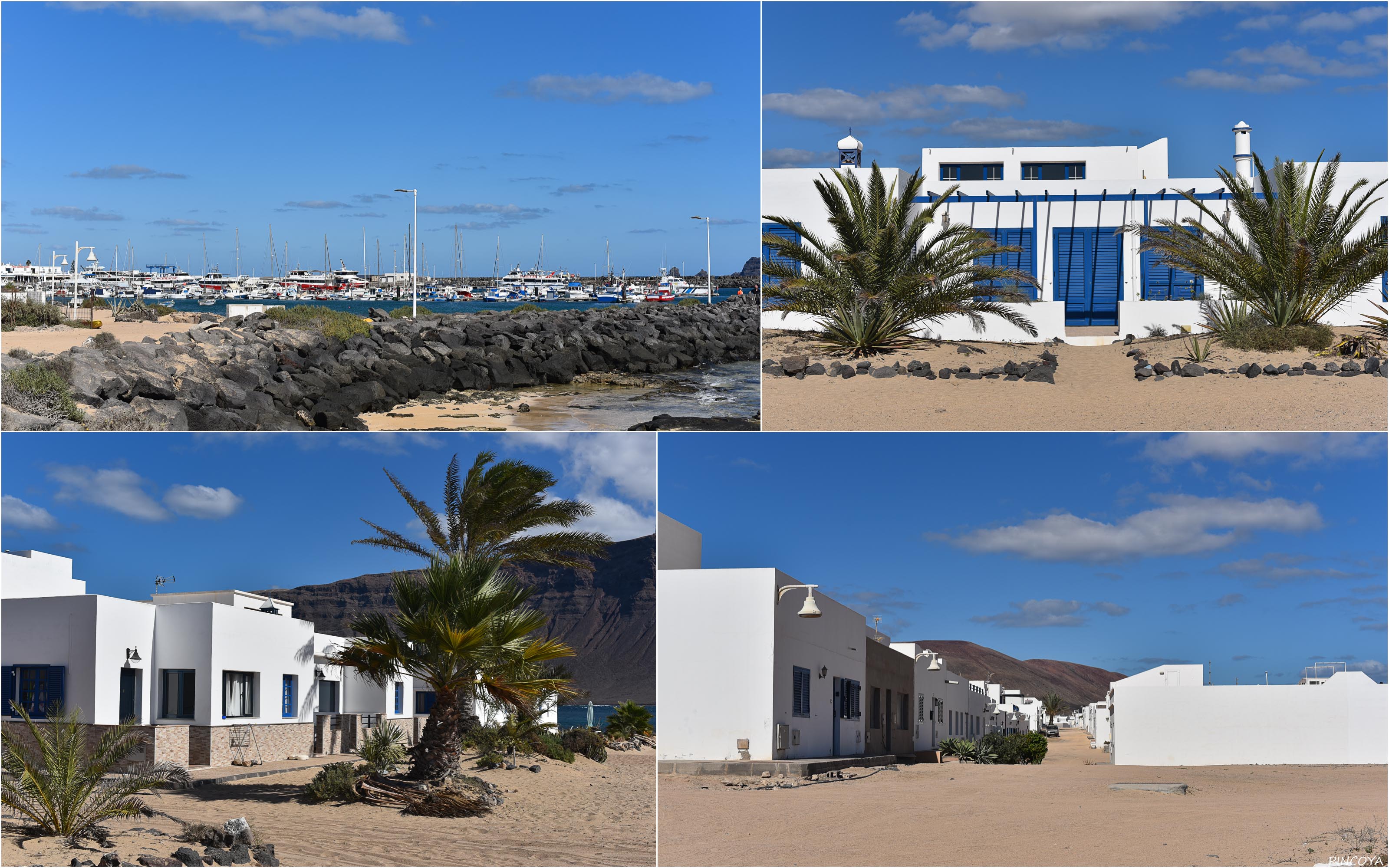 „Caleta de Sebo auf der Isla de la Graciosa“