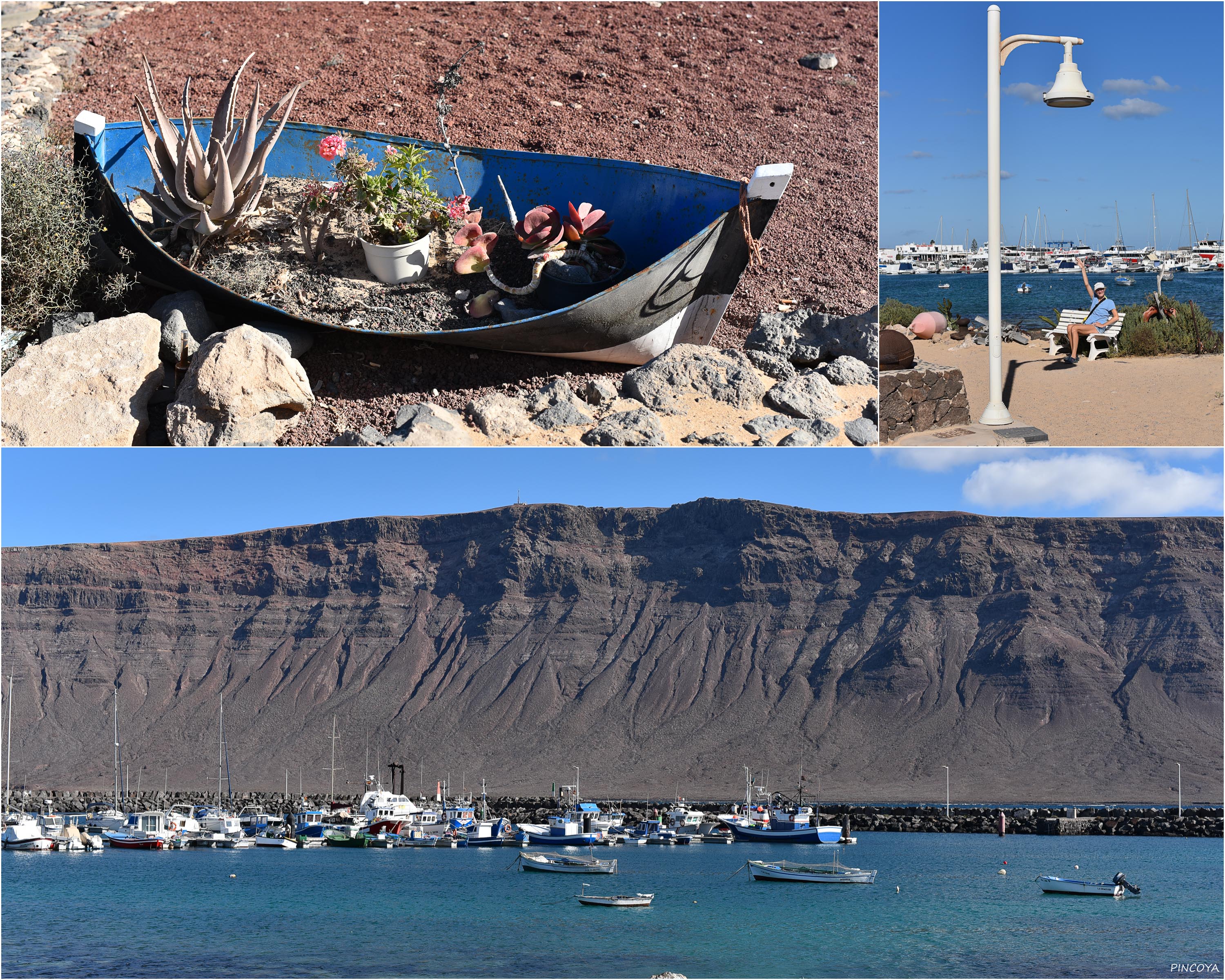 „Der Hafen von Caleta de Sebo“