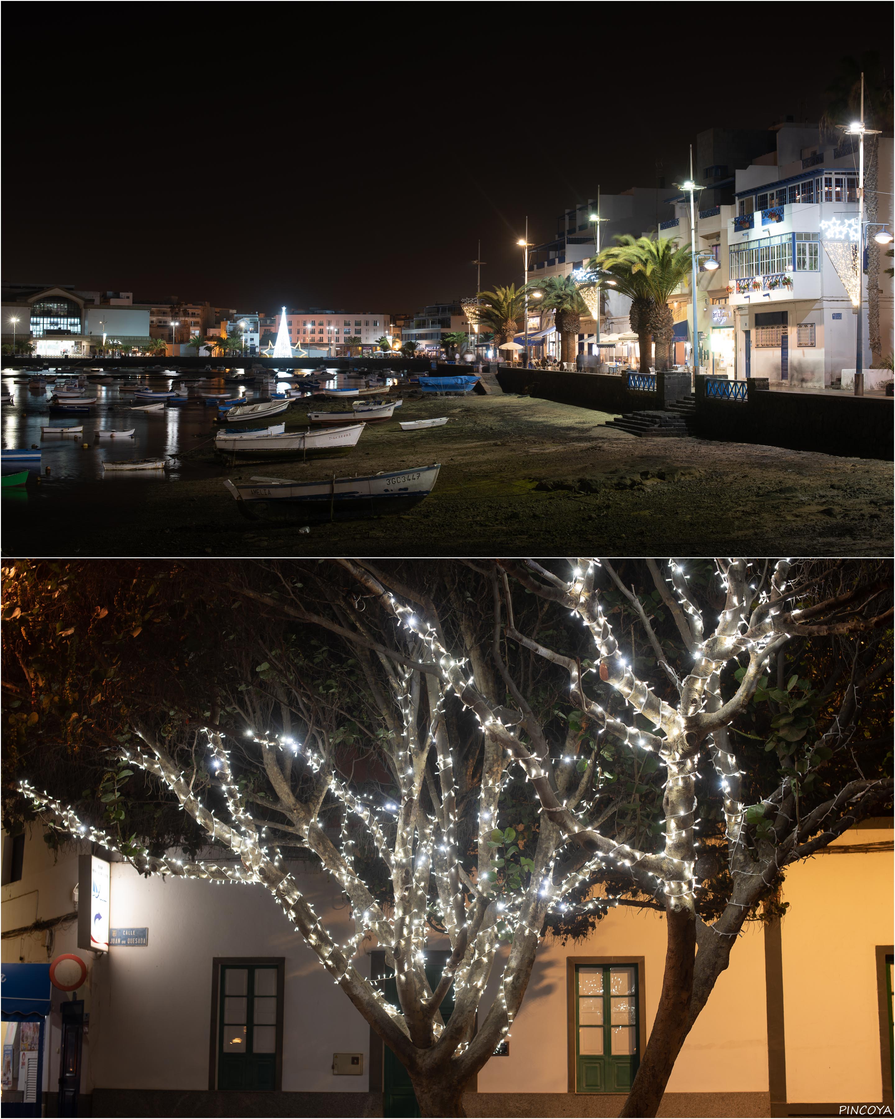 „Arrecife-City bei Nacht“