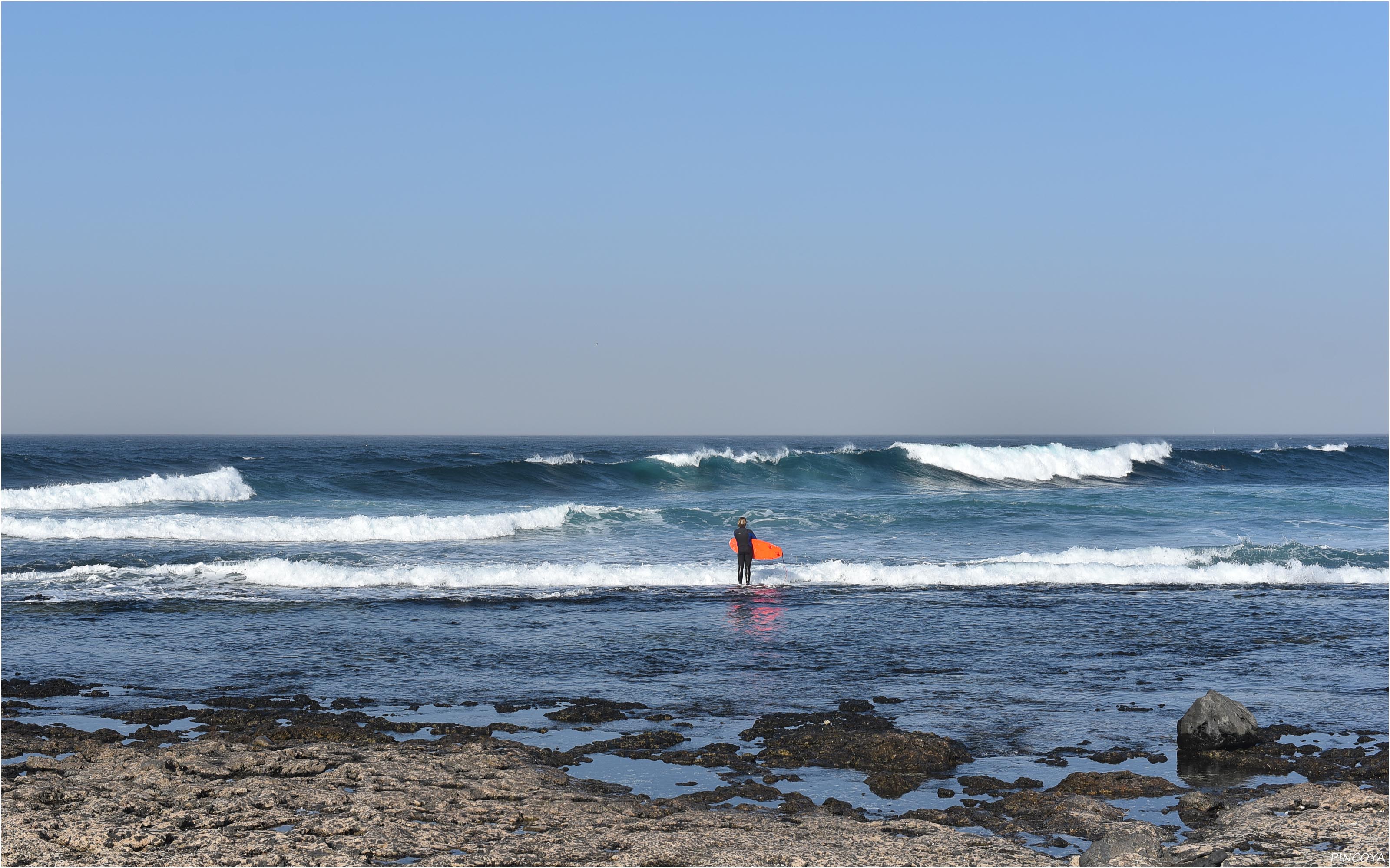 „Einer der vielen Surfer.“