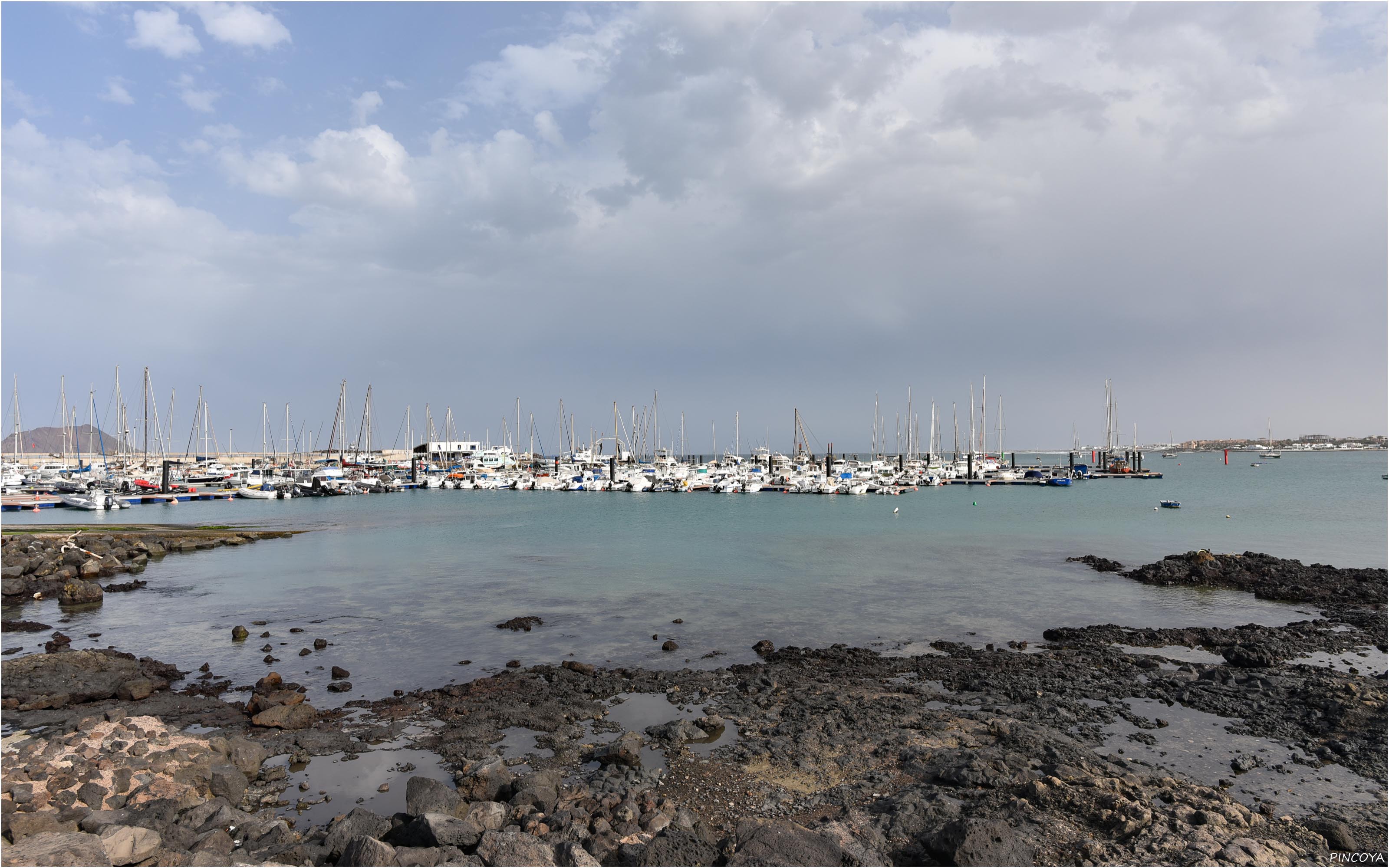 „Der Hafen von Corralejo“