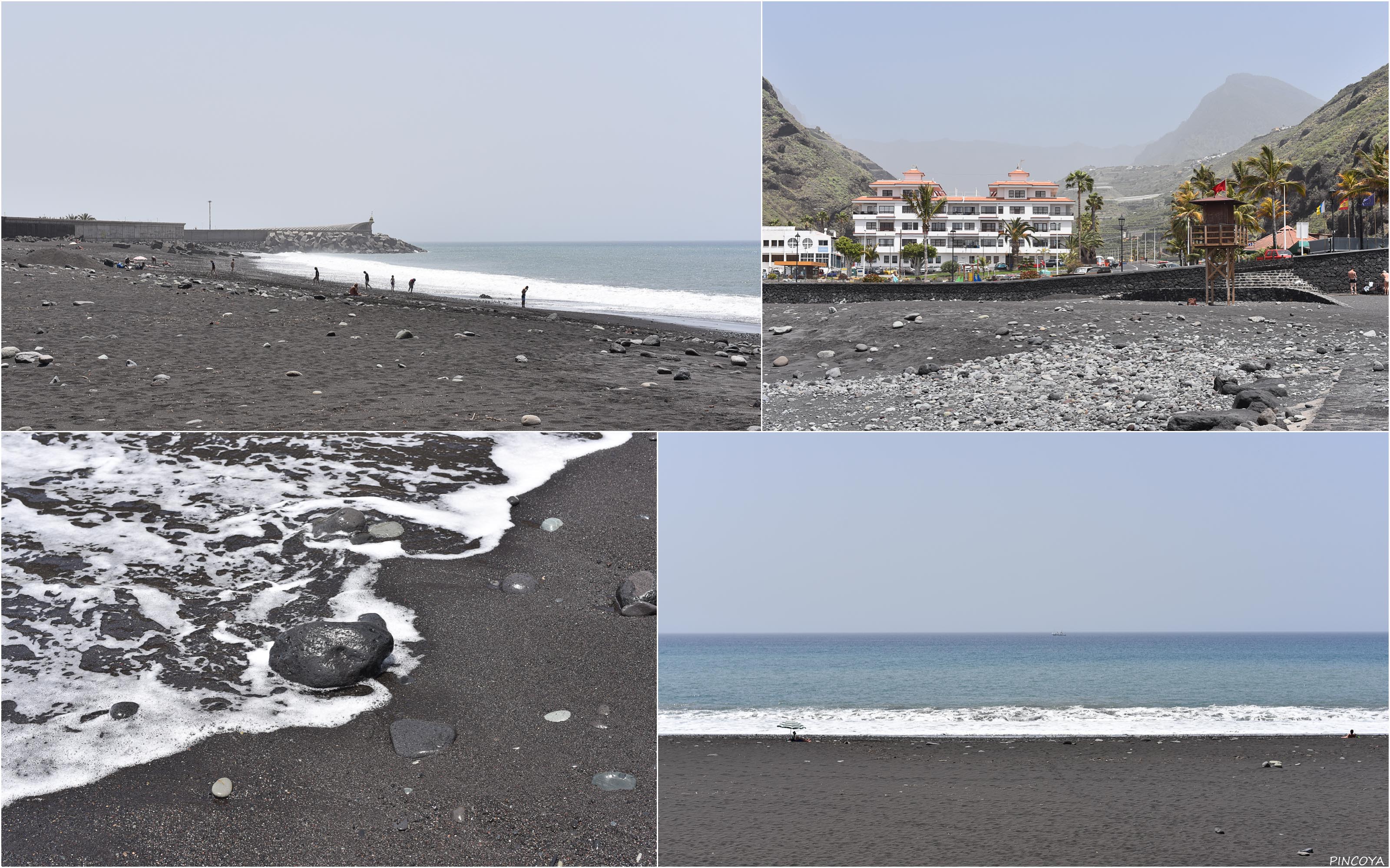 „Der Strand war aber schon vor dem Vulkanausbruch schwarz...“