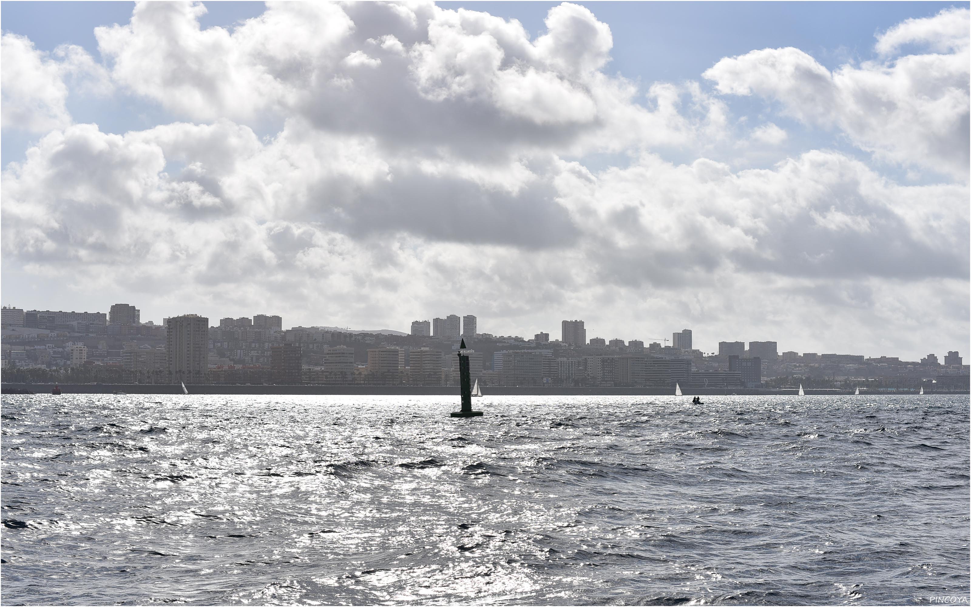 „Wir können bis in die Hafeneinfahrt segeln.“