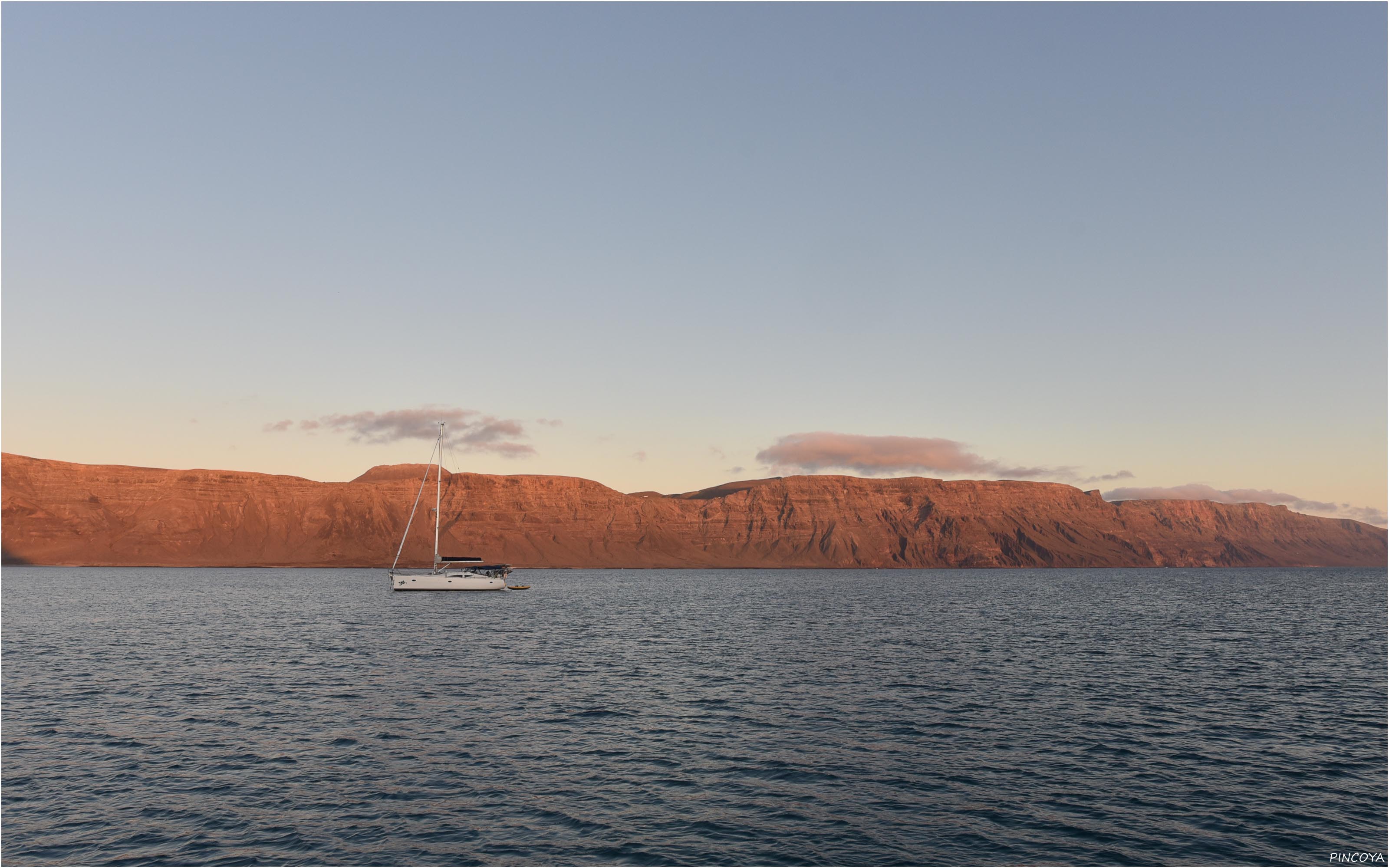 „Die Steilküste im Norden von Lanzarote.“