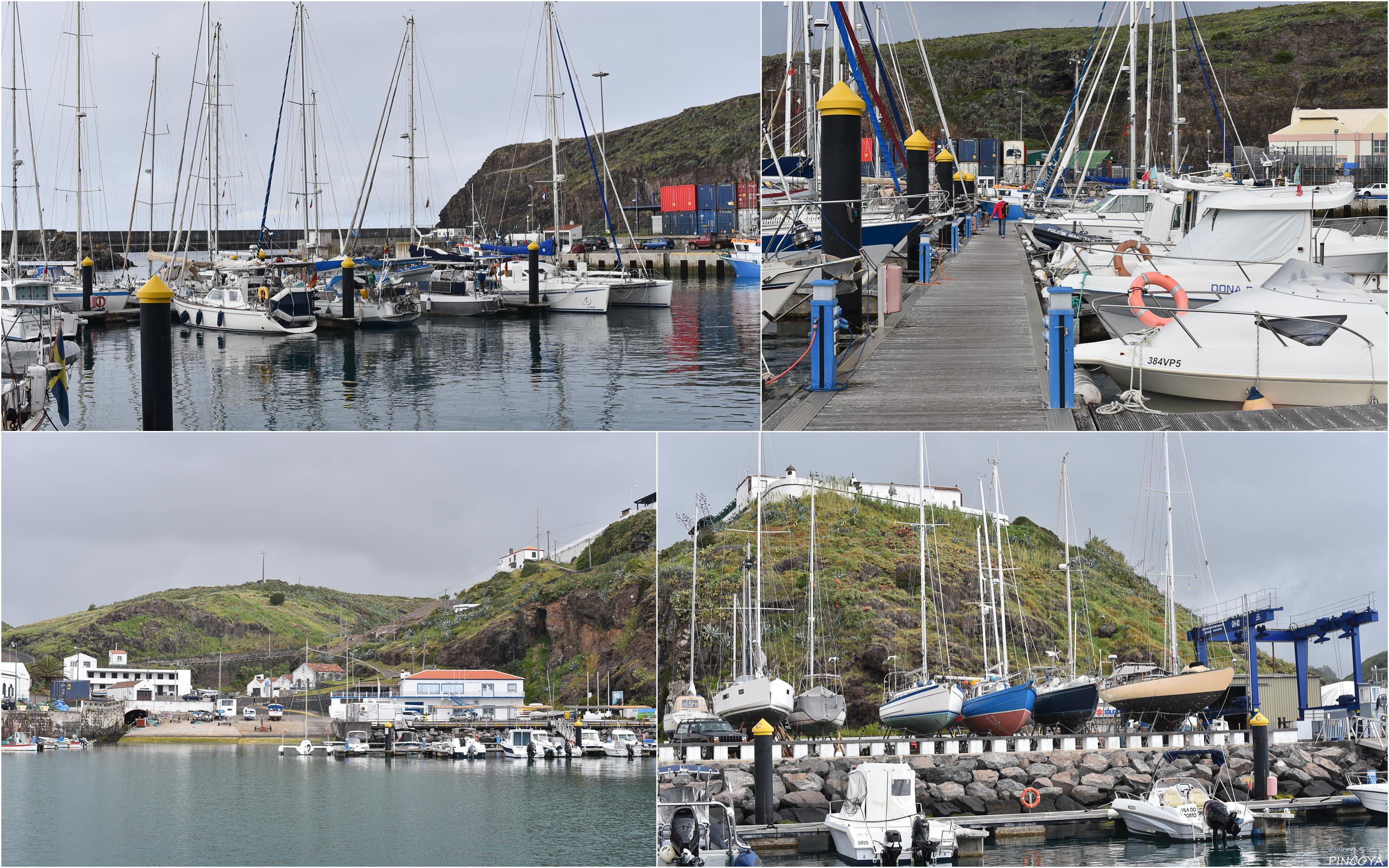 „Die Marina Vila do Porto auf Santa Maria“