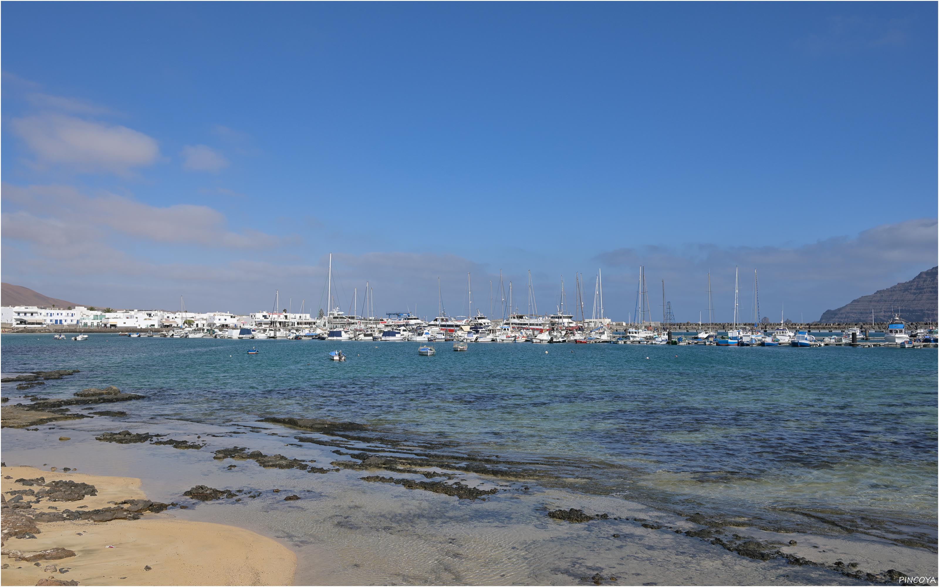 „Der Hafen von Caleta del Sebo“