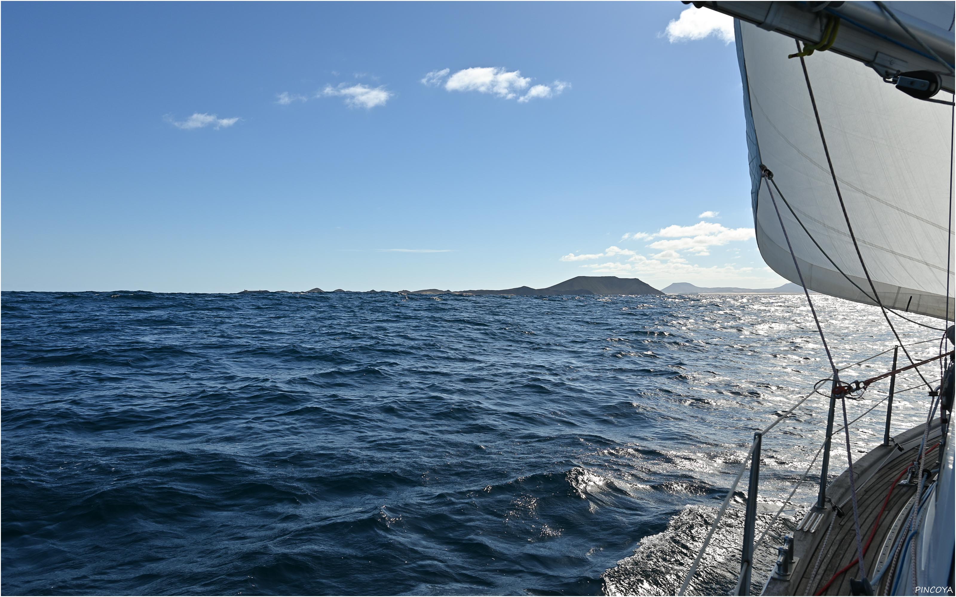 „Isla de Lobos voraus.“