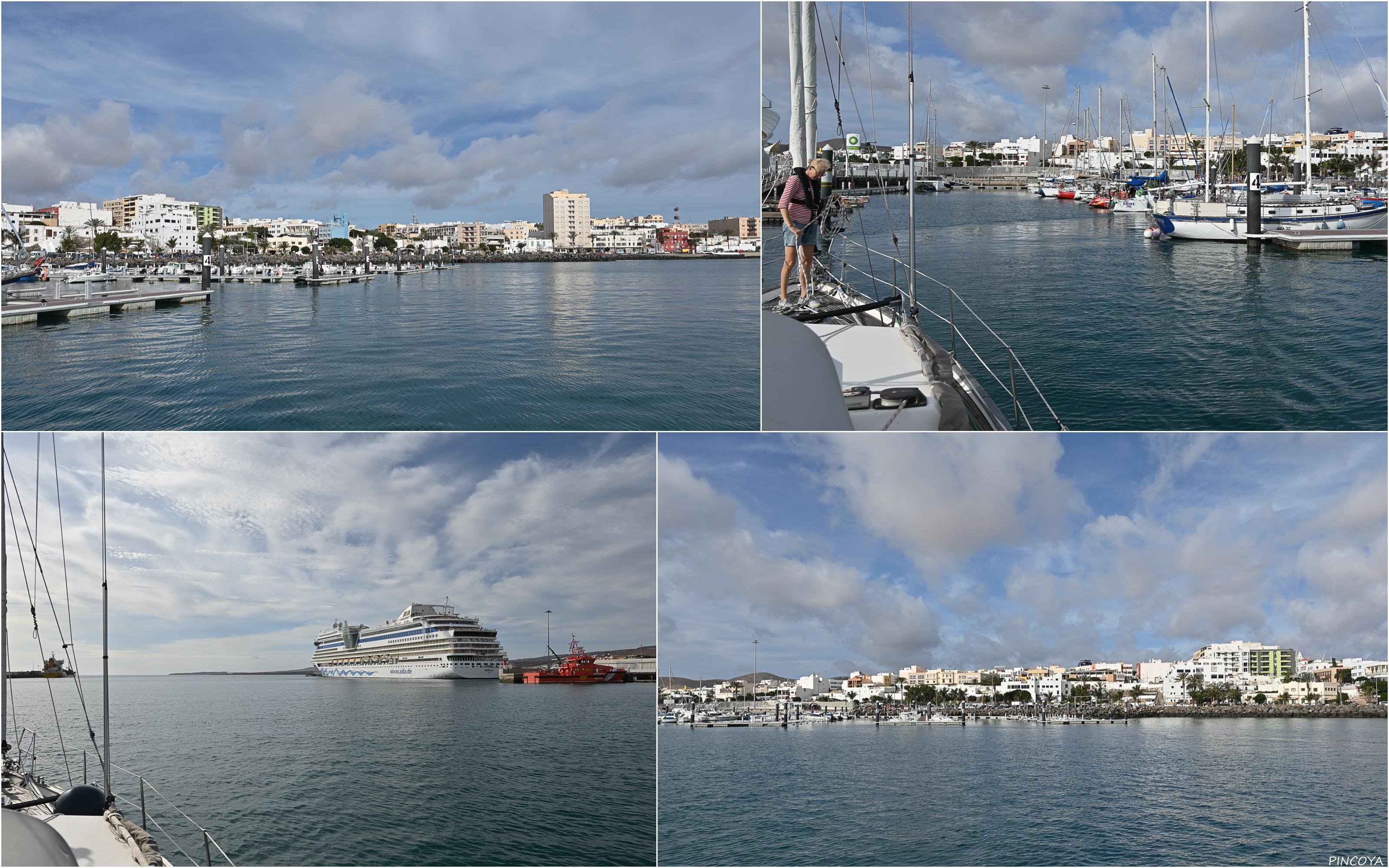 „Puerto del Rosario ist jetzt kein echtes Idyll, aber wir mögen diese Stadt und diese Marina.“