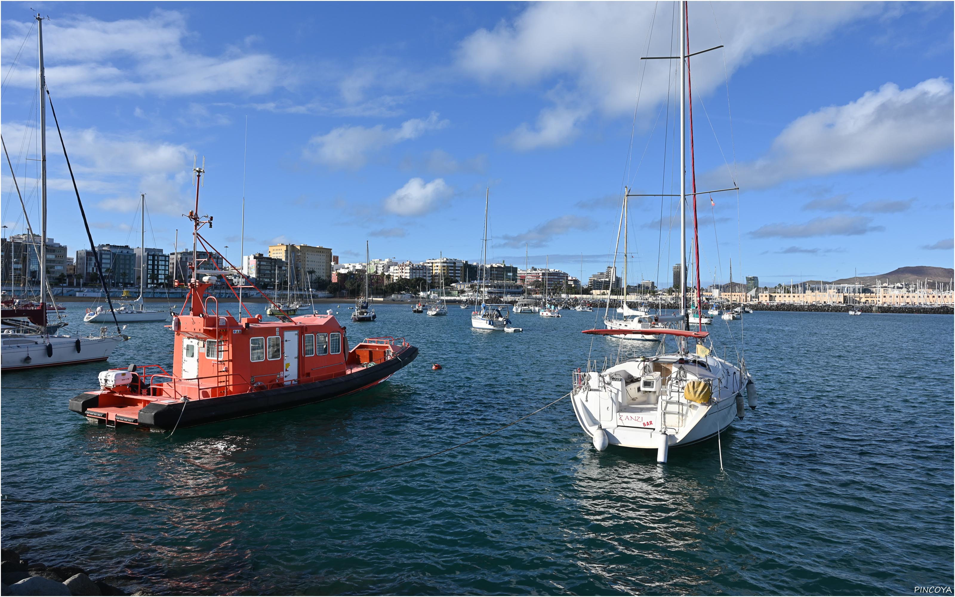 „Auf dem Anchorage vor Las Palmas haben wir auch schon gelegen.“