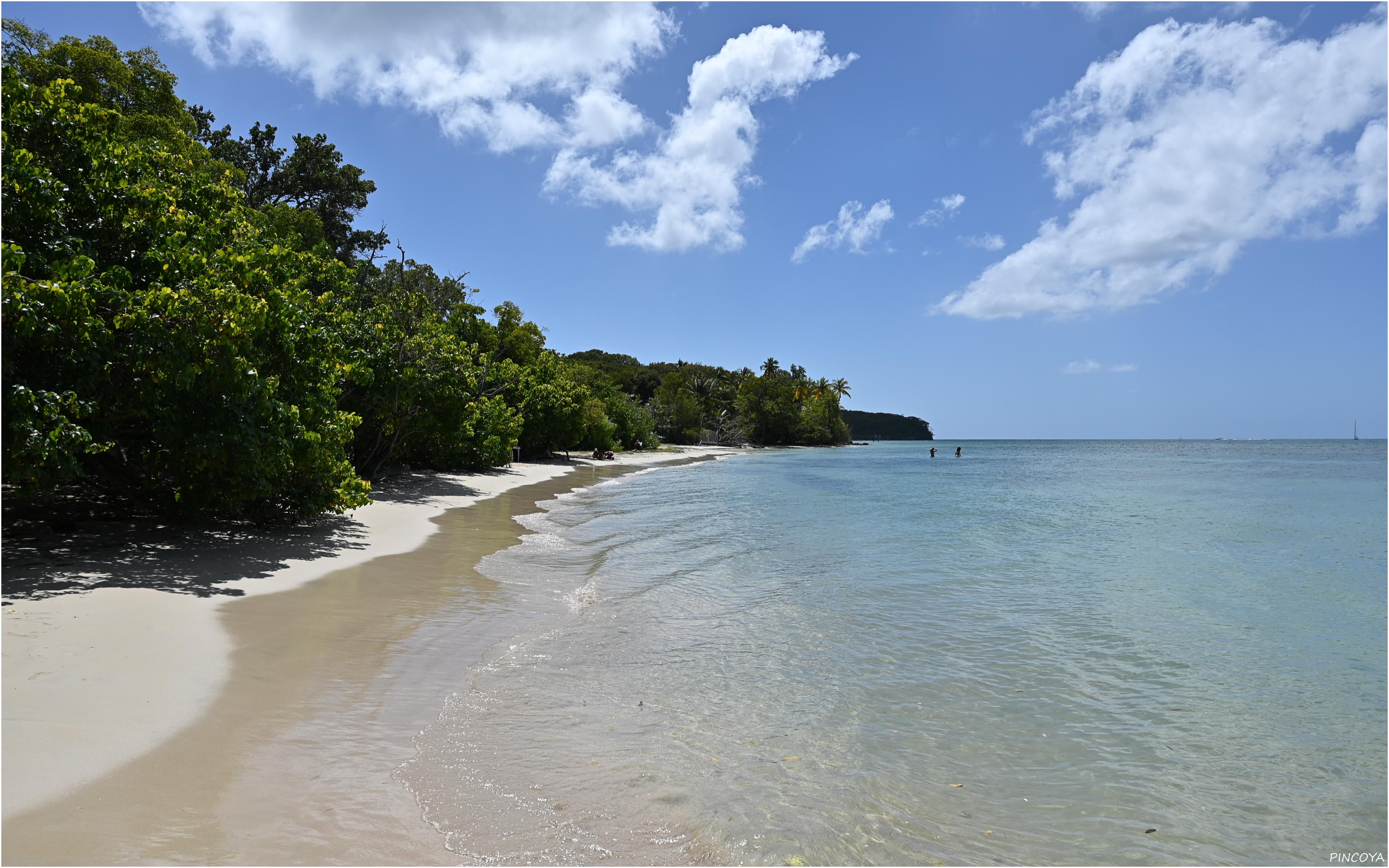 „Endlich mal ein erster karibischer Strand.“