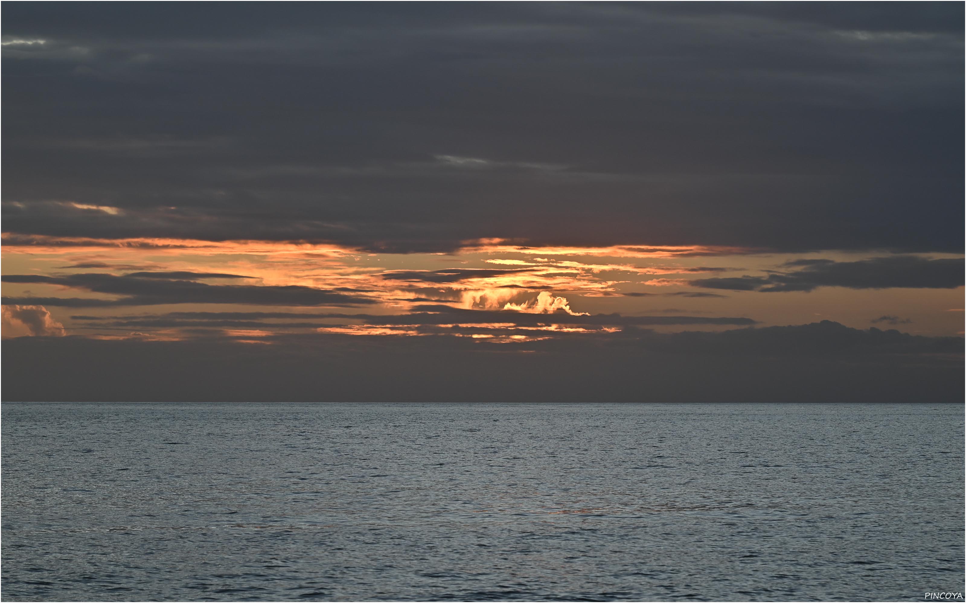 „Hübsch, aber so werden wir niemals den »Green flash« sehen.“