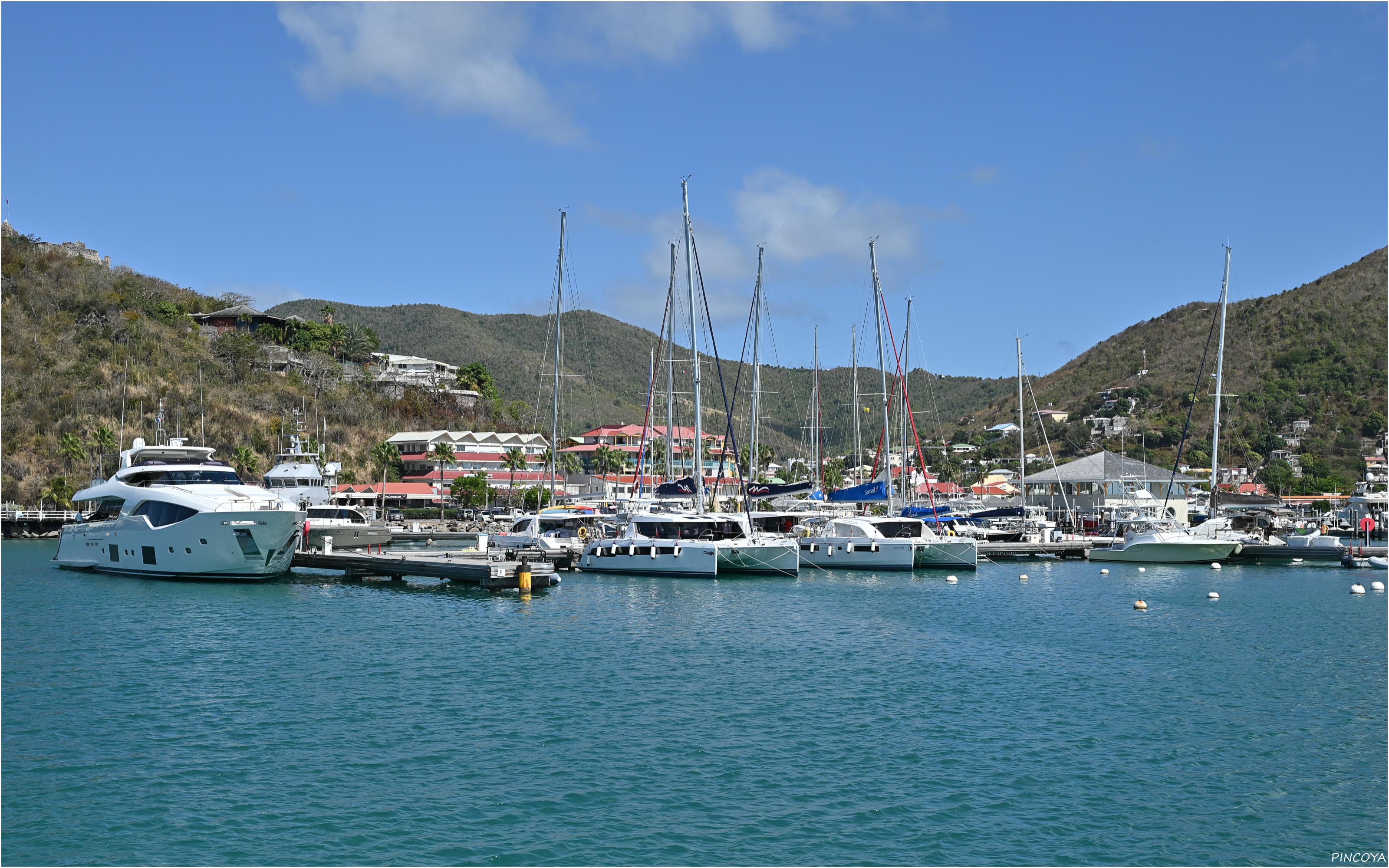 „Die Marina Fort Louis in der Marigot Bay I“